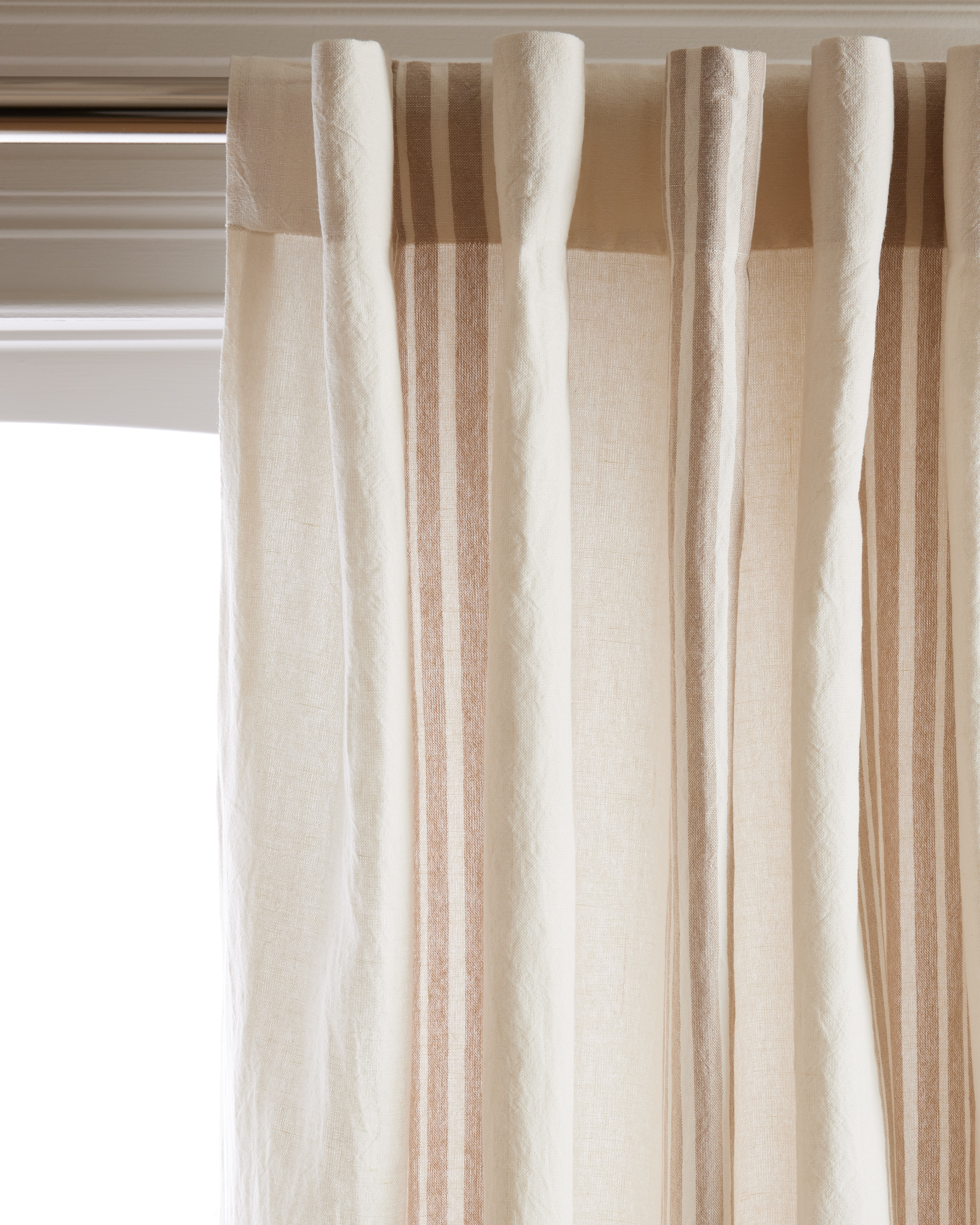 Coastal Stripe Linen/Cotton Curtain - thumbnail 7