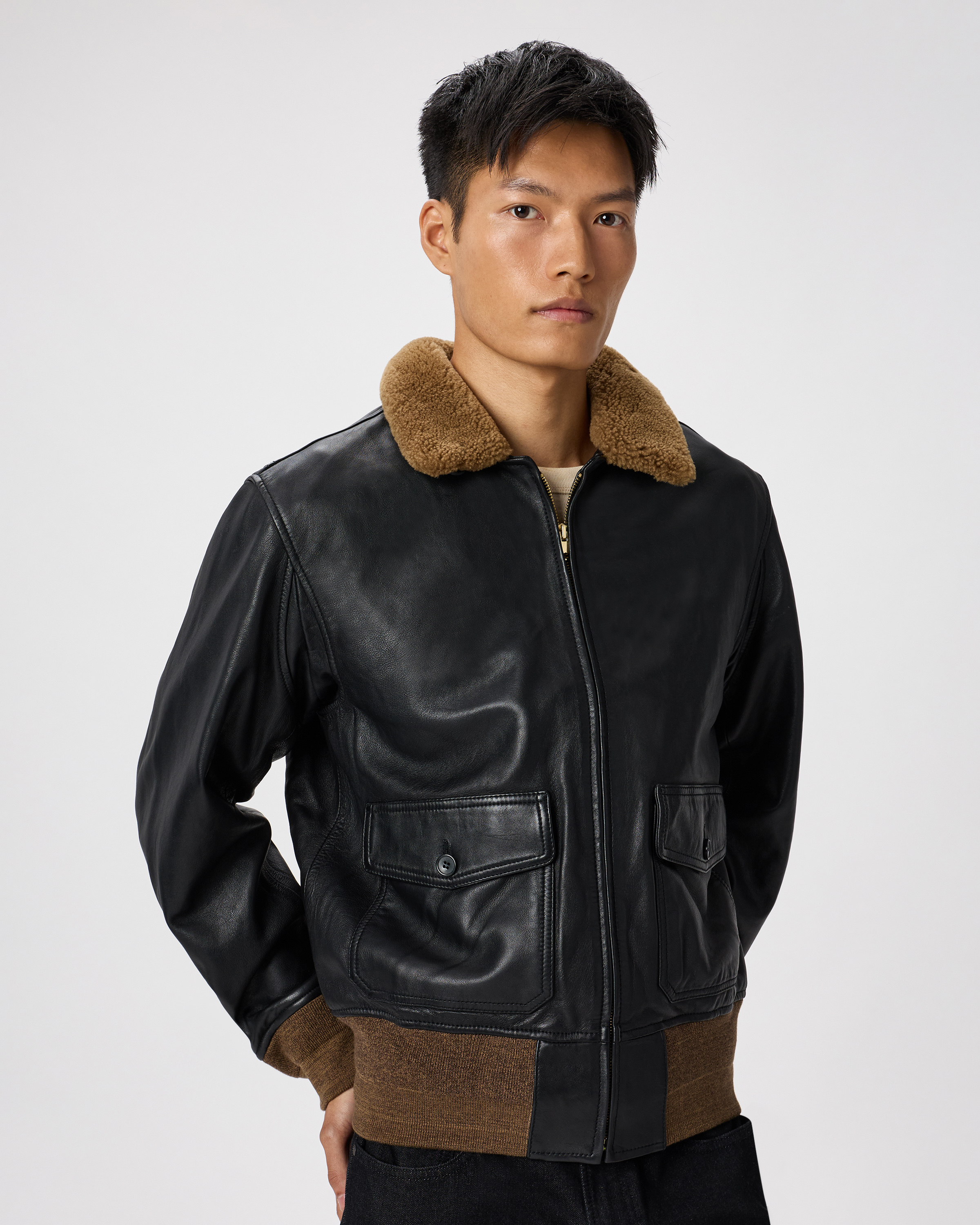 ジャケット・アウター SULLEN archive Italy fur leather jacket ジャケット・アウター SULLEN archive Italy fur leather jacket