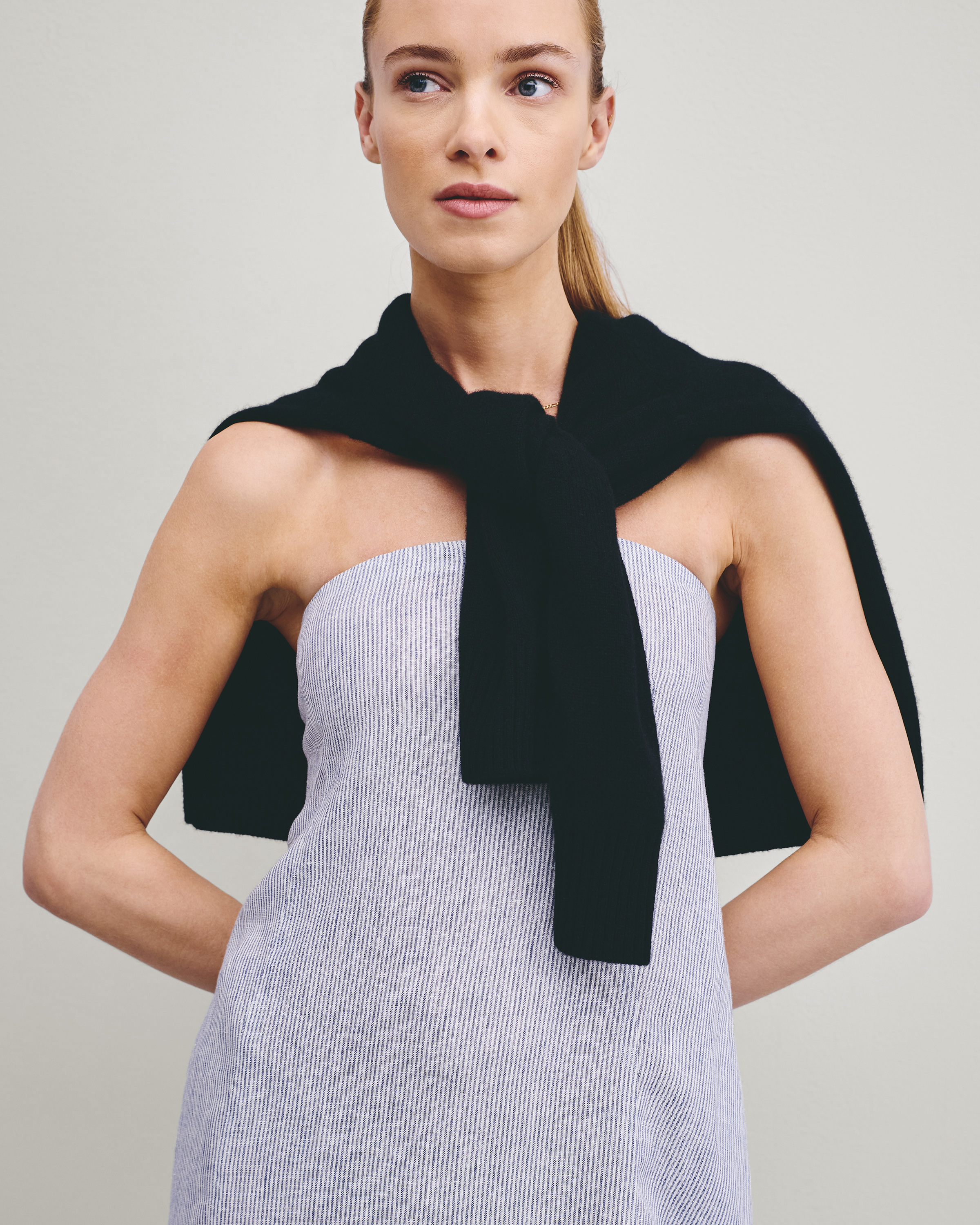 Mongolian Cashmere Oversized Crewneck Sweater