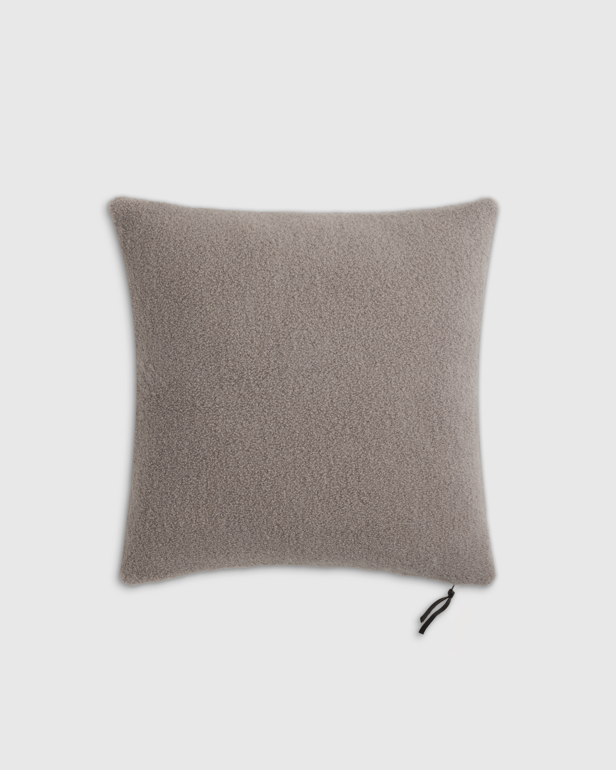 Quince Alpaca Boucle Pillow Cover In Light Heather Grey
