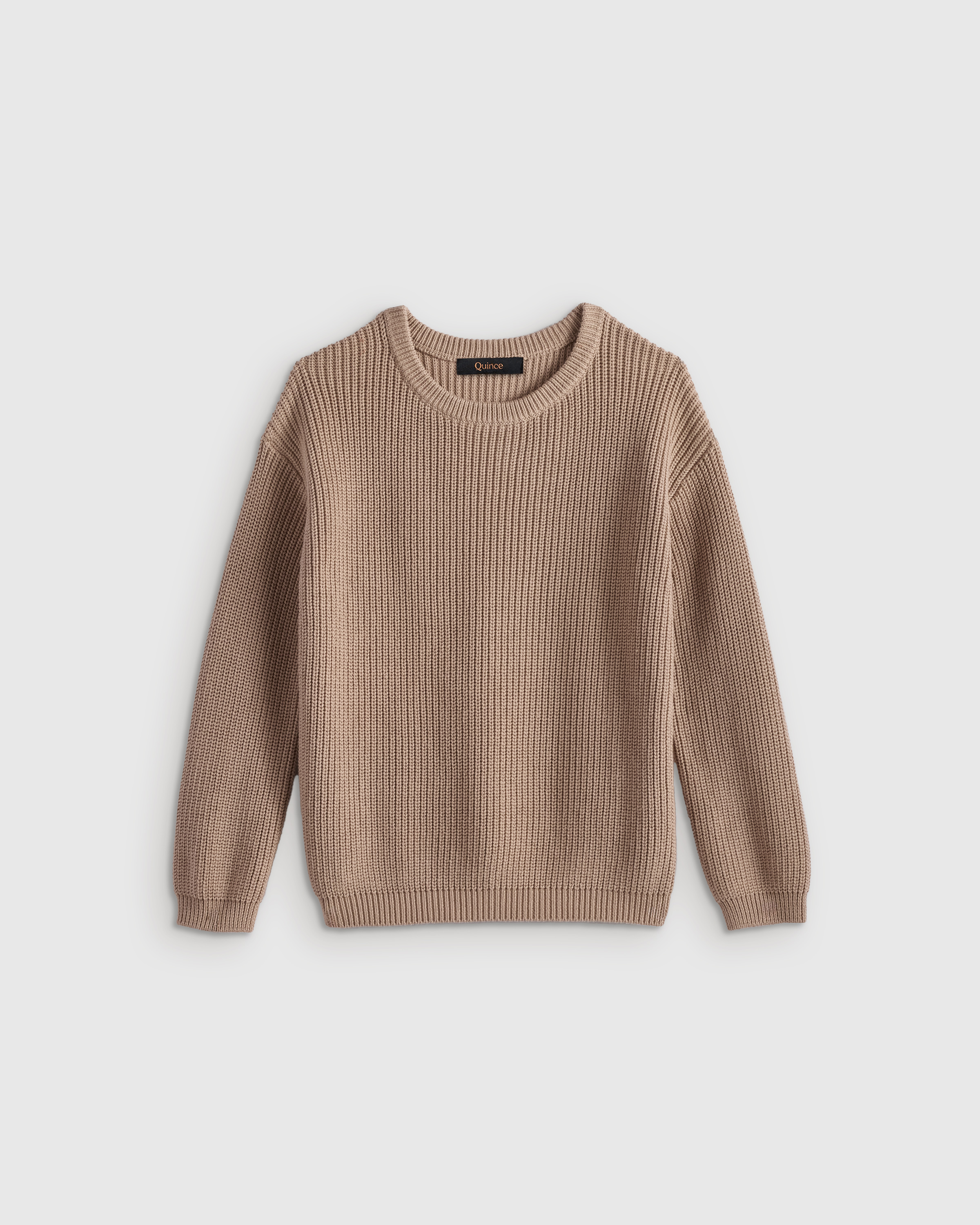 100% Organic Cotton Fisherman Tunic Sweater 
