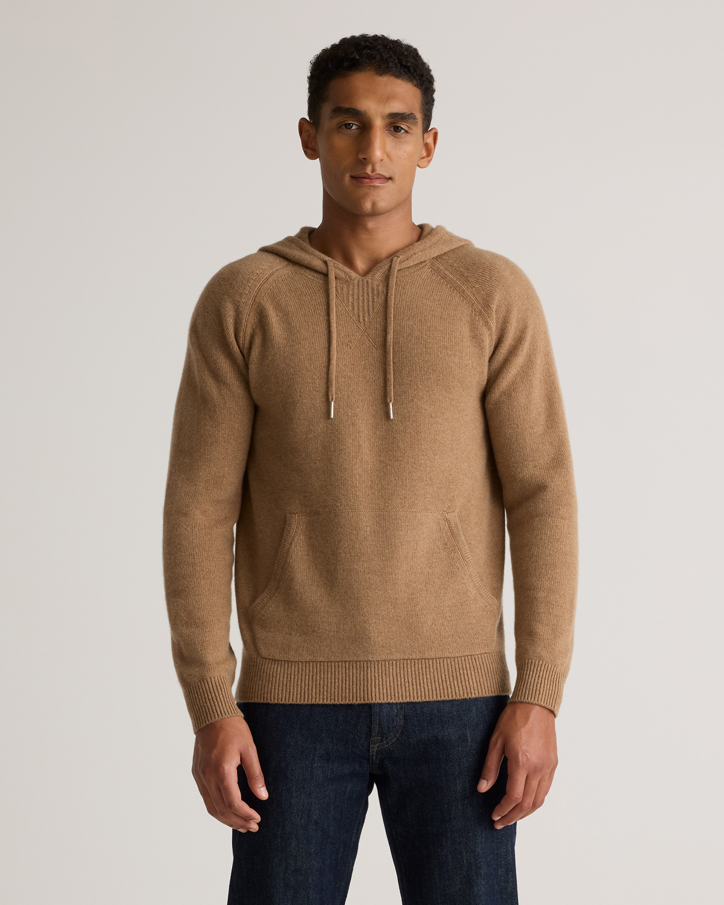 Mongolian Cashmere Pullover Hoodie