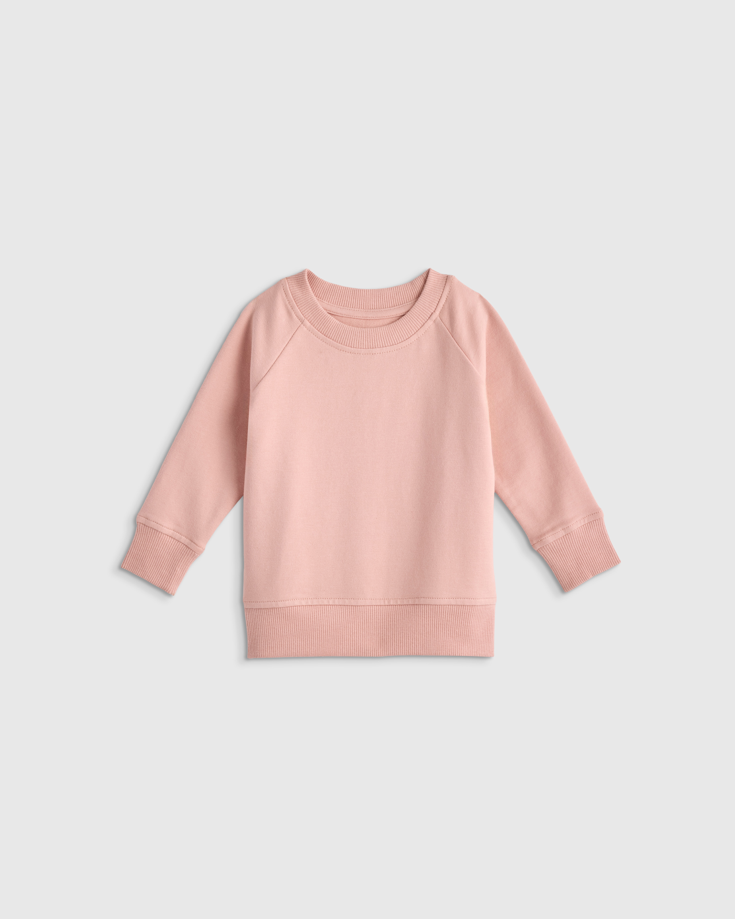 Organic Cotton French Terry Crew Neck Sweatshirt - Baby - thumbnail 4