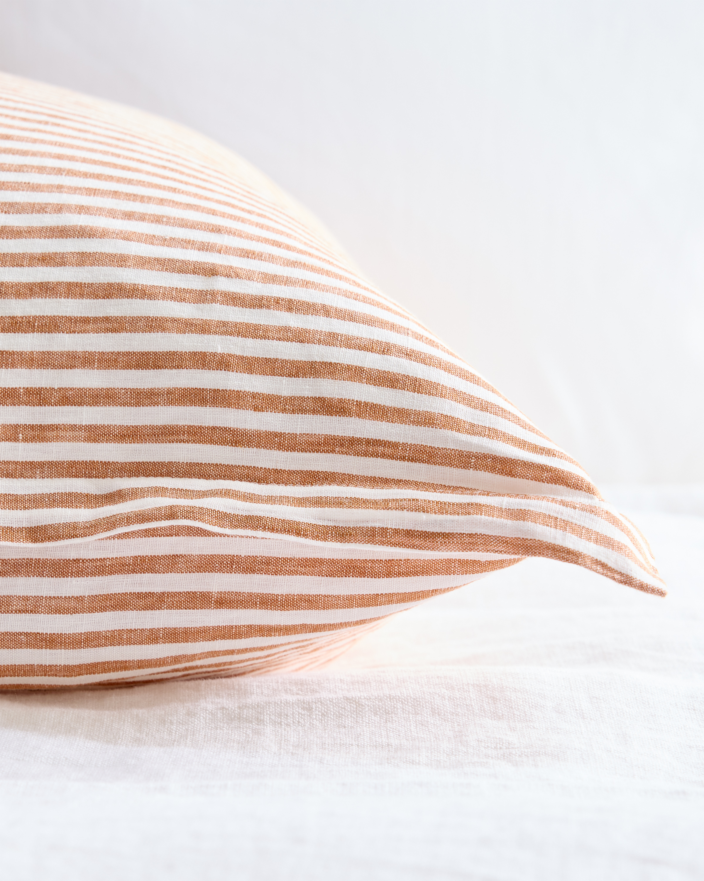 European Linen Stripe Euro Sham - thumbnail 6