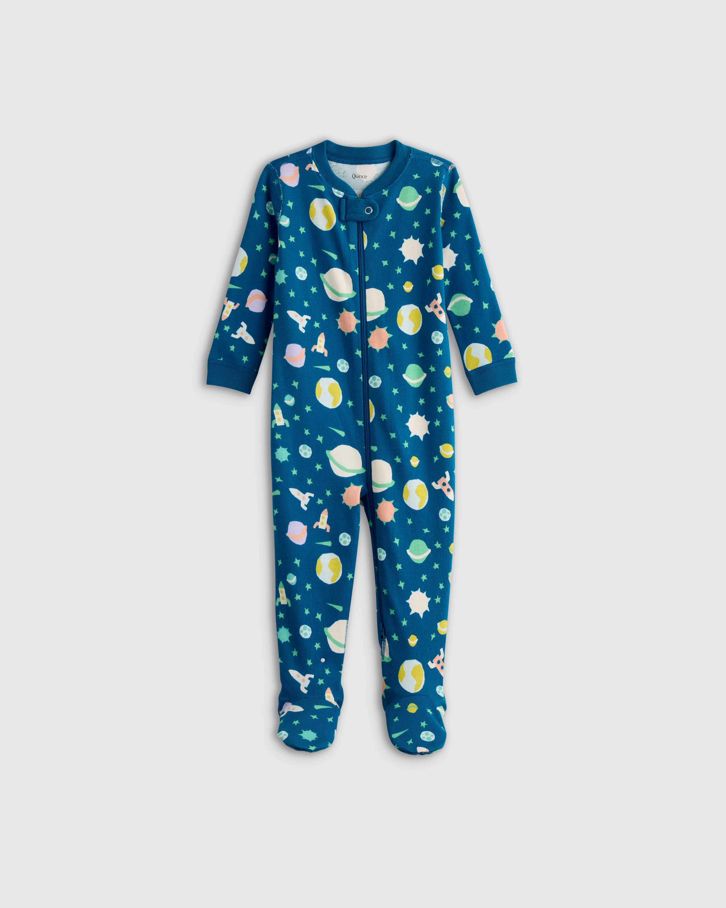 100% Organic Cotton Footie Pajama - thumbnail 10