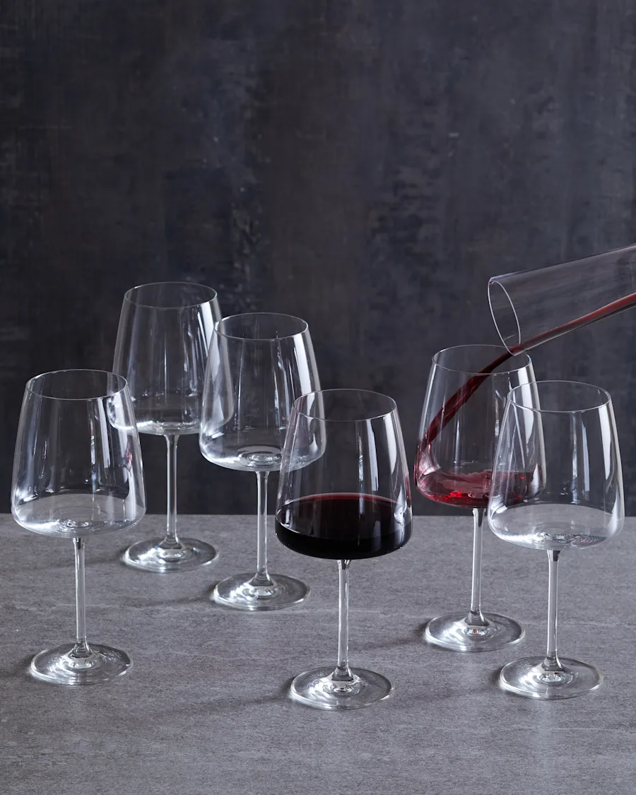 Glassware SensaBurgandy Group 4872