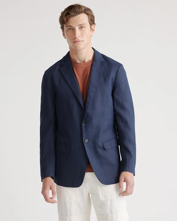 100% European Linen Blazer