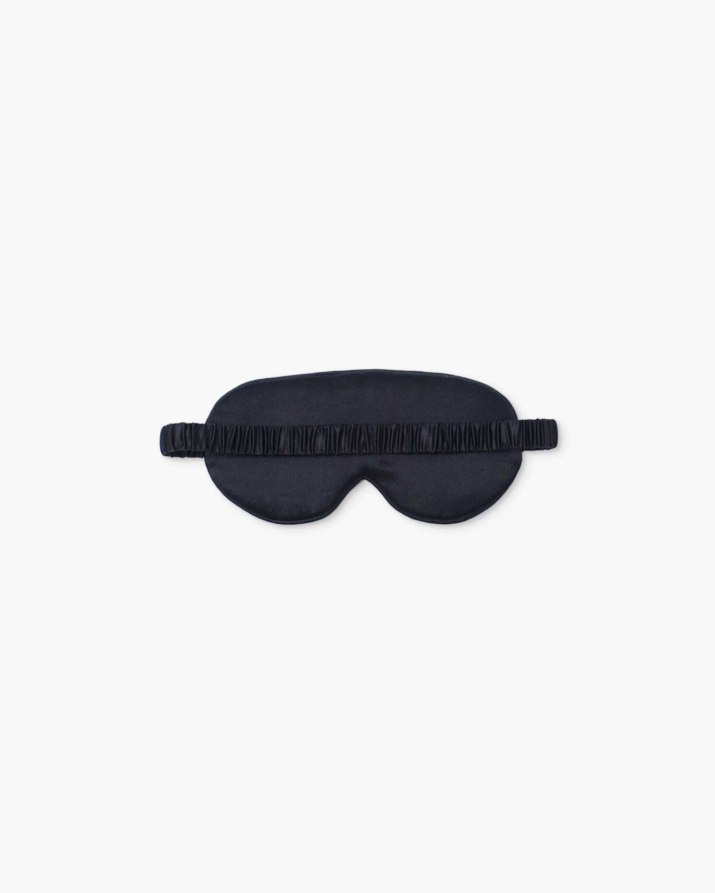 Mulberry Silk Beauty Sleep Mask - Black - 2 - Thumbnail