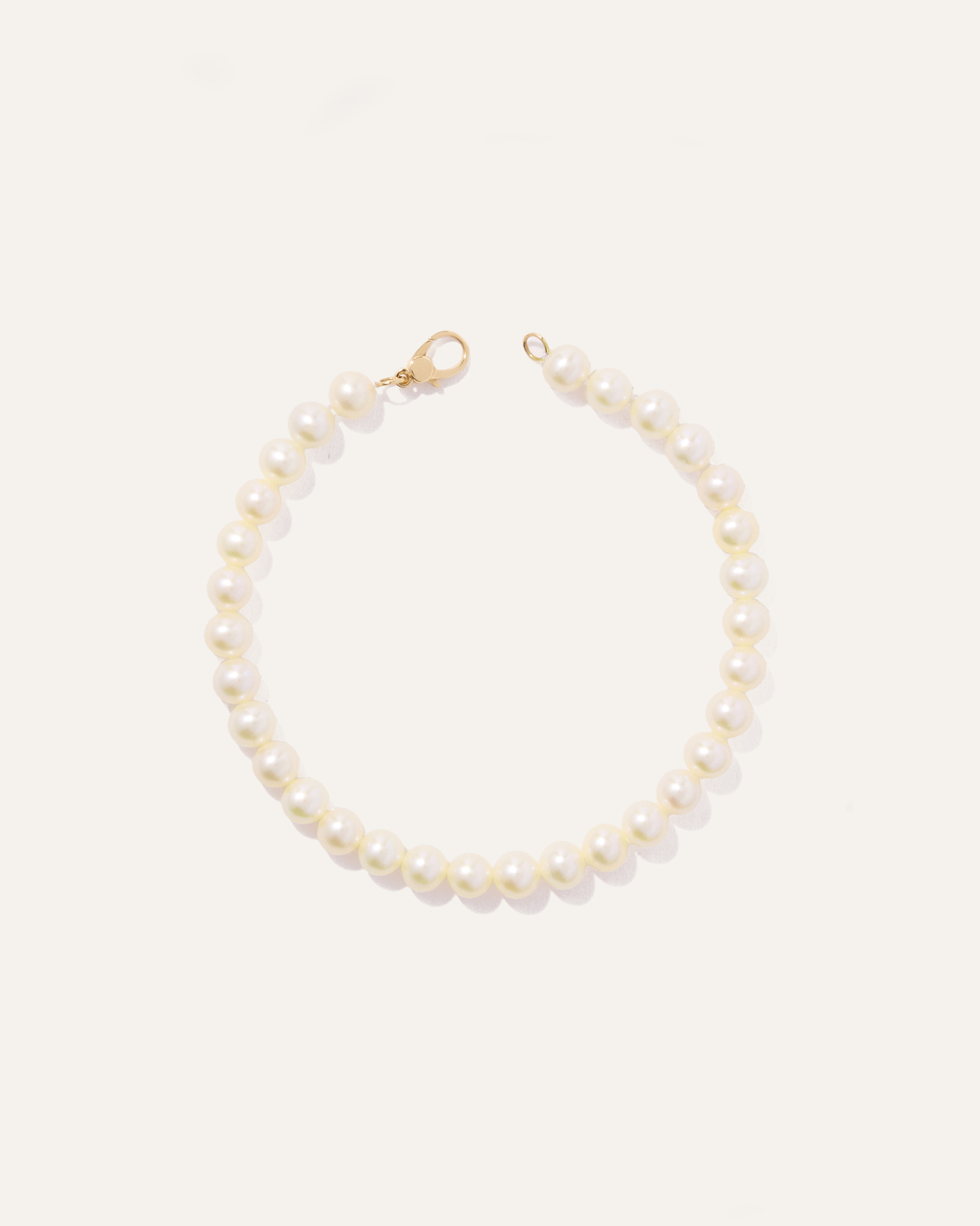 ブレスレット LESS IS MORE Freshwater Pearl Bracelet 14K Gold Field Magnet W-BRAC-43_0130_EDITED.jpg