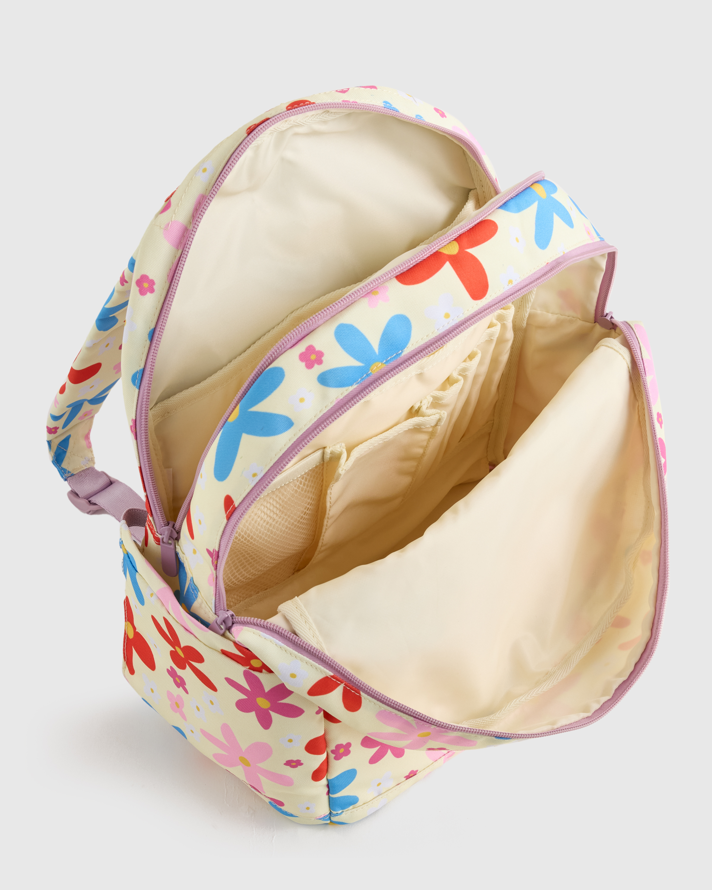 Recycled Double Pocket Backpack - Medium - thumbnail 10