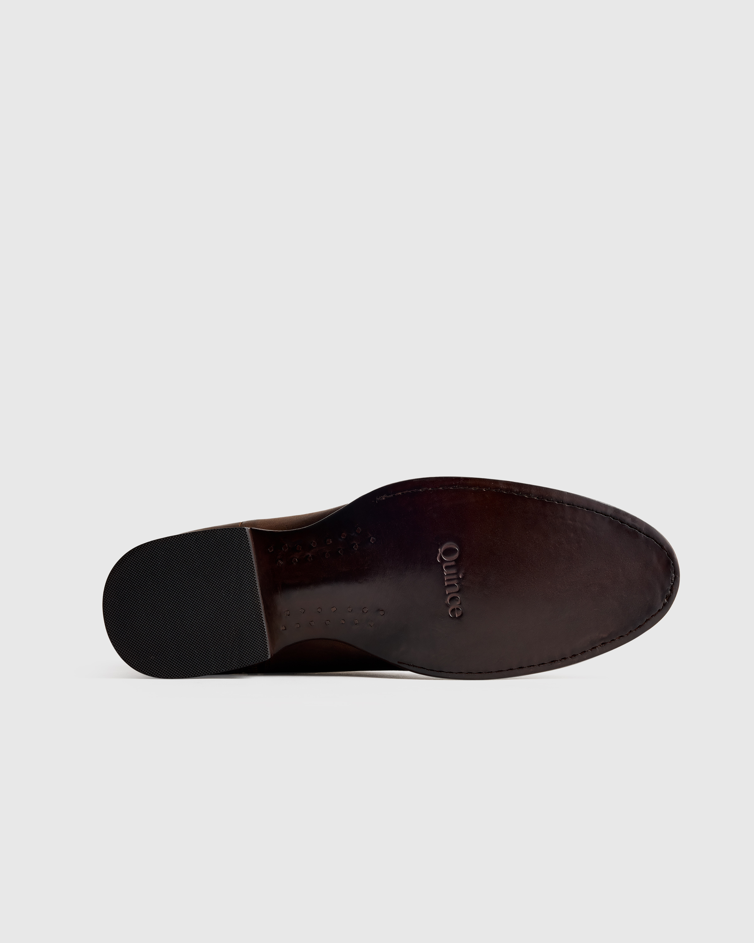 Quince Crafted Leather Western Zip Boot Dark Chocolate 8.5 Goat Cow Leather Quince Crafted Leather Western Zip Boot Dark Chocolate 8.5  main image 2