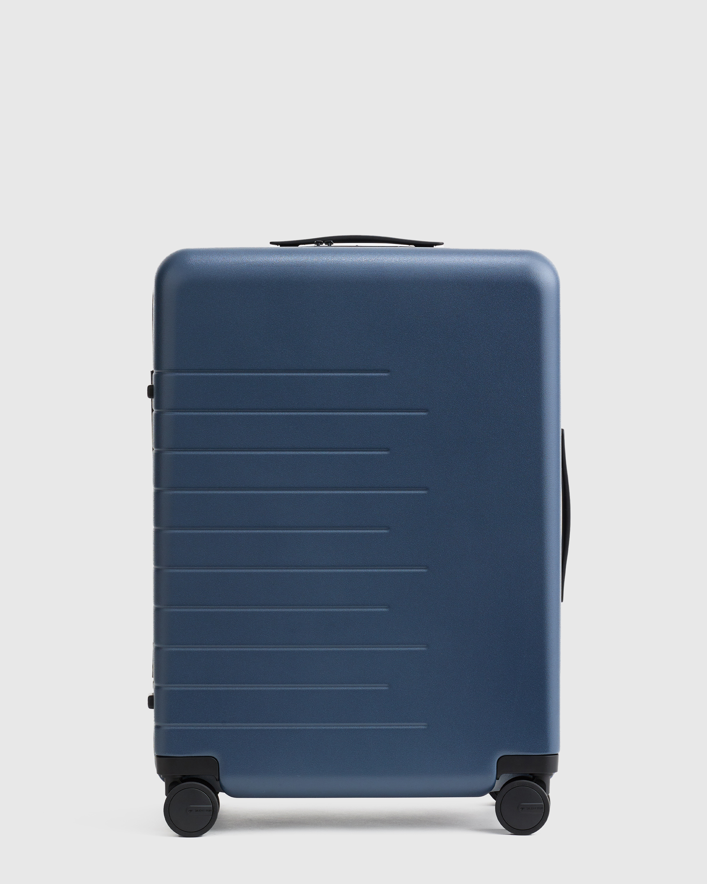 Quince Check-in Hard Shell Suitcase 24" In Blue