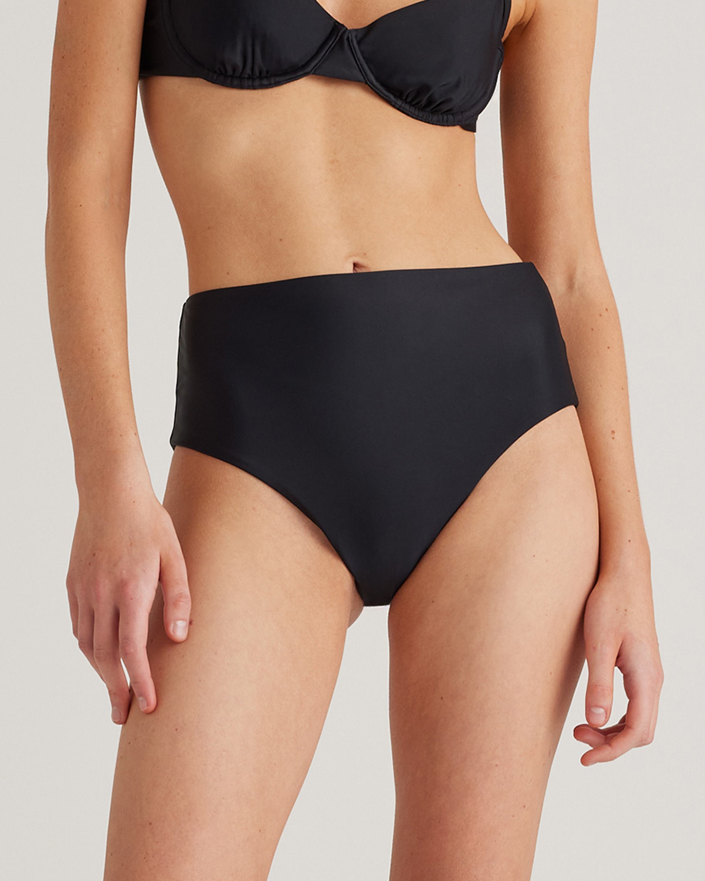 Italian High-Rise Bikini Bottom