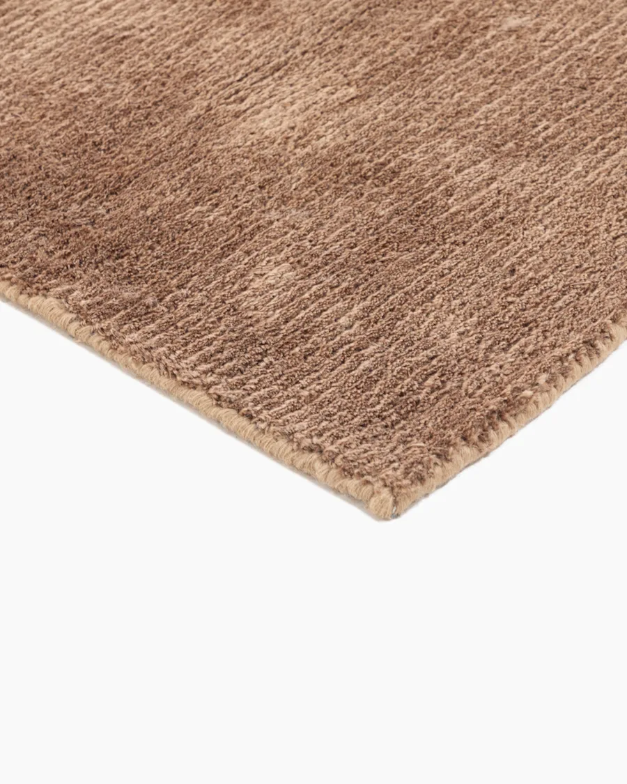 Ace Rug HUE 6300 BRN Corner Image