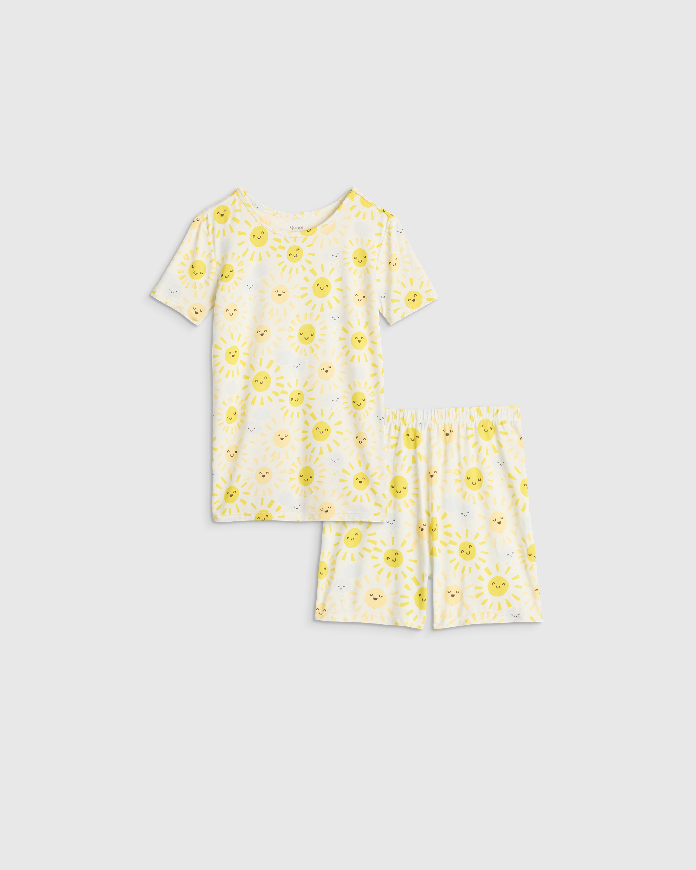 Bamboo Short Sleeve and Shorts Pajama Set - Toddler - thumbnail 4