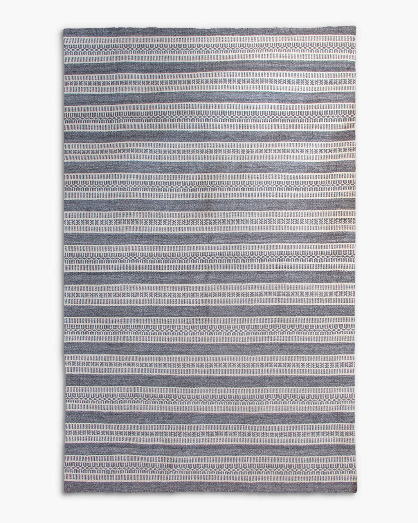 Tristan Recycled Performance Rug - Grey/Ivory