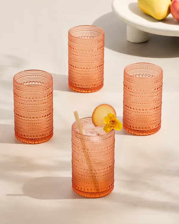 Orbetto Outdoor Acrylic Tall Tumbler (Set of 8)