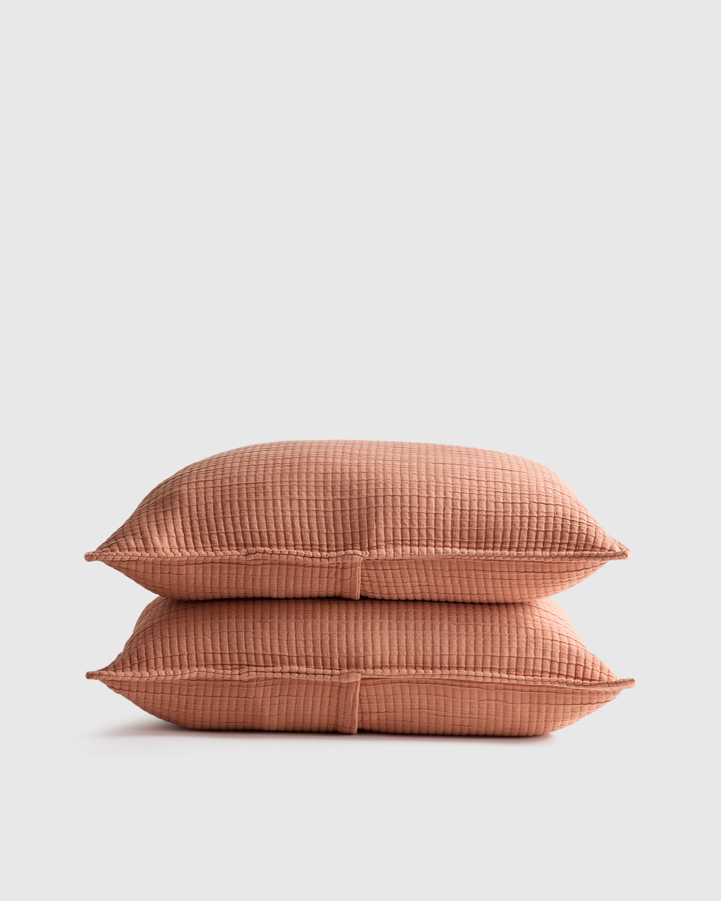 Organic Ribbed Cotton Shams - thumbnail 5