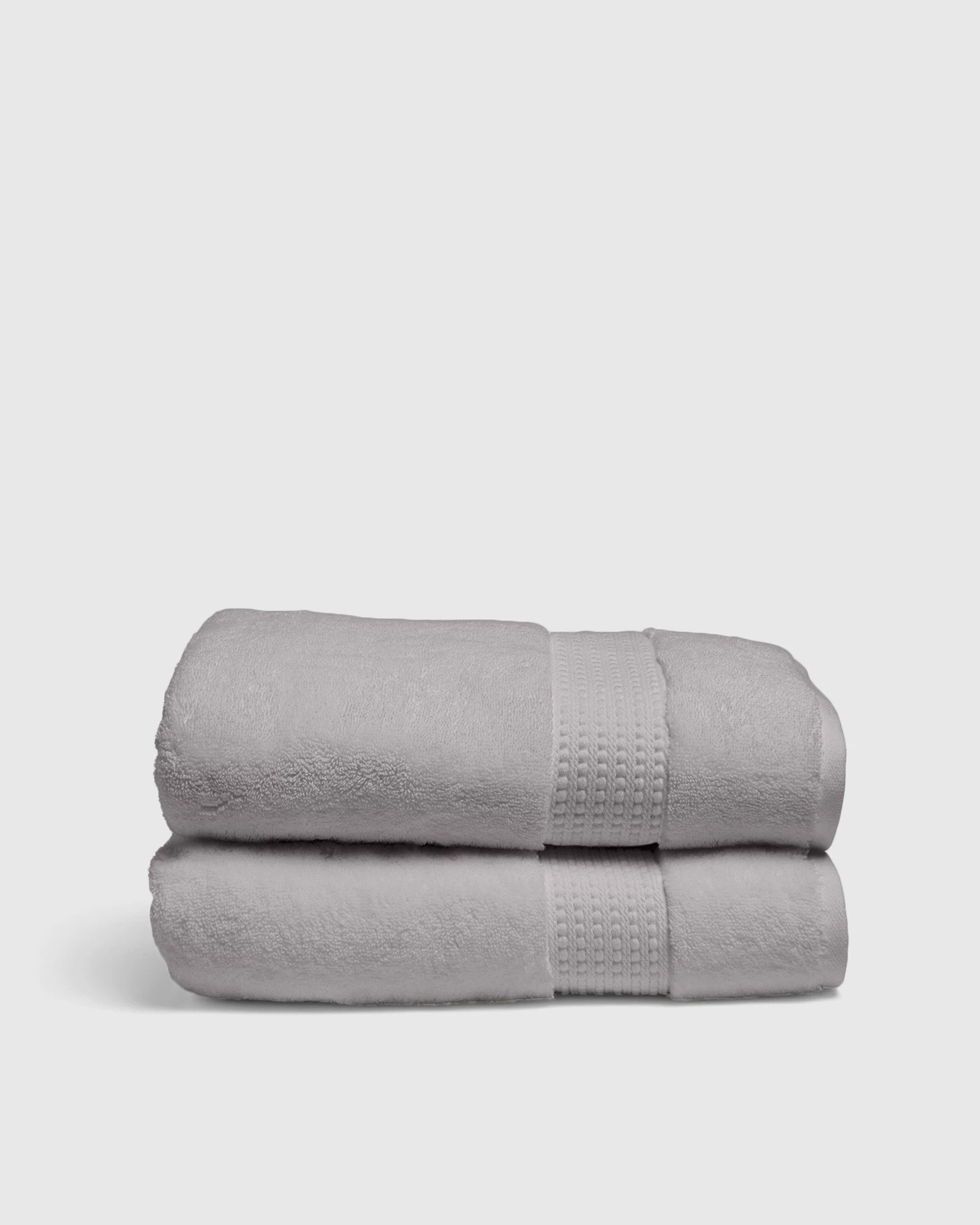 Quince Turkish Quick-dry Bath Towels In Grey