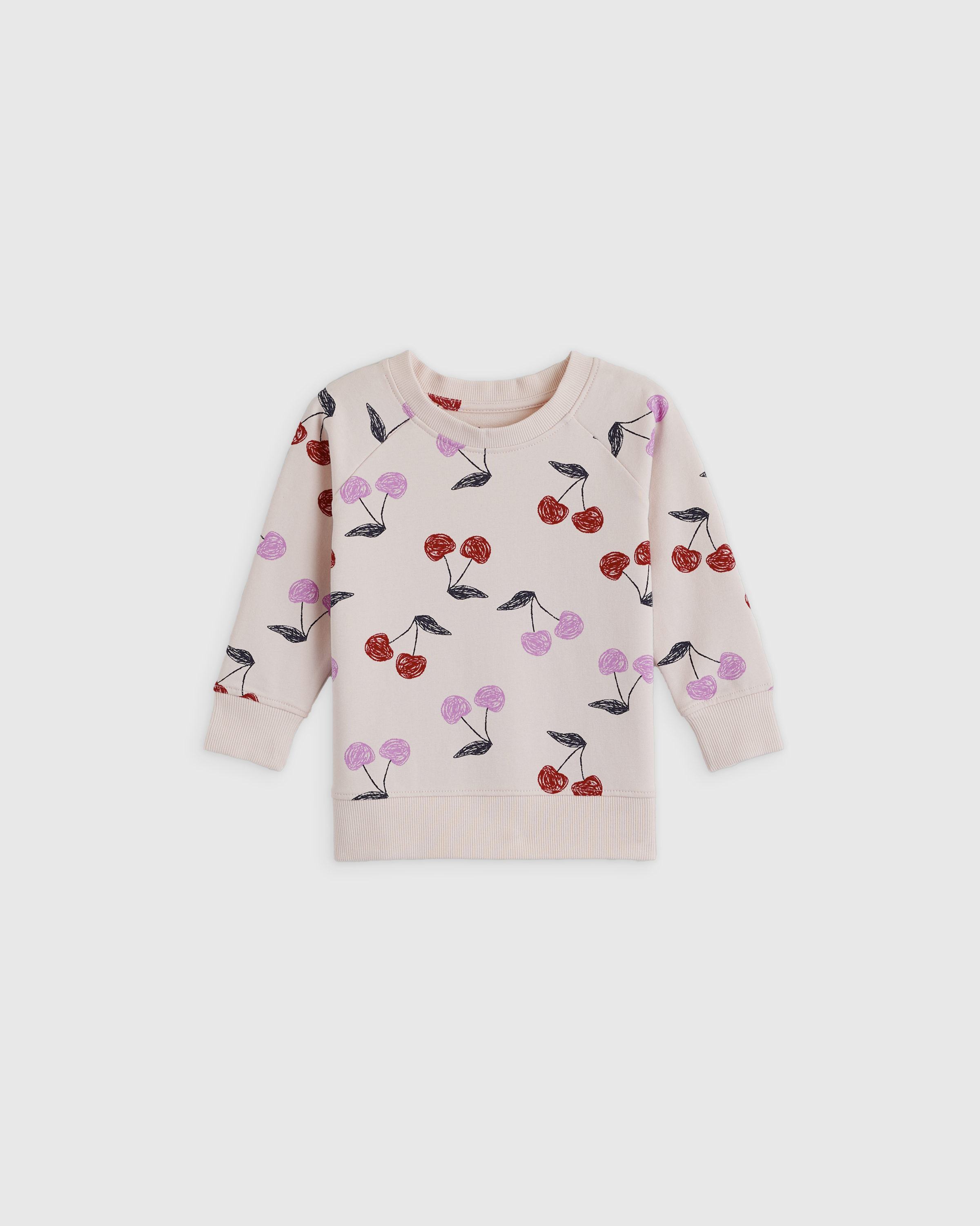 Organic Cotton French Terry Crew Neck Sweatshirt 2-Pack - thumbnail 2
