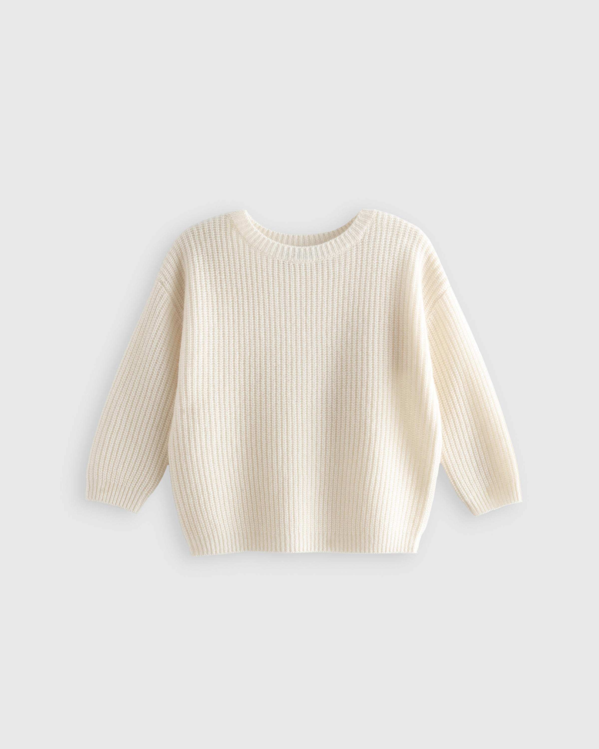 Mongolian Cashmere Fisherman Tunic Sweater - Toddler