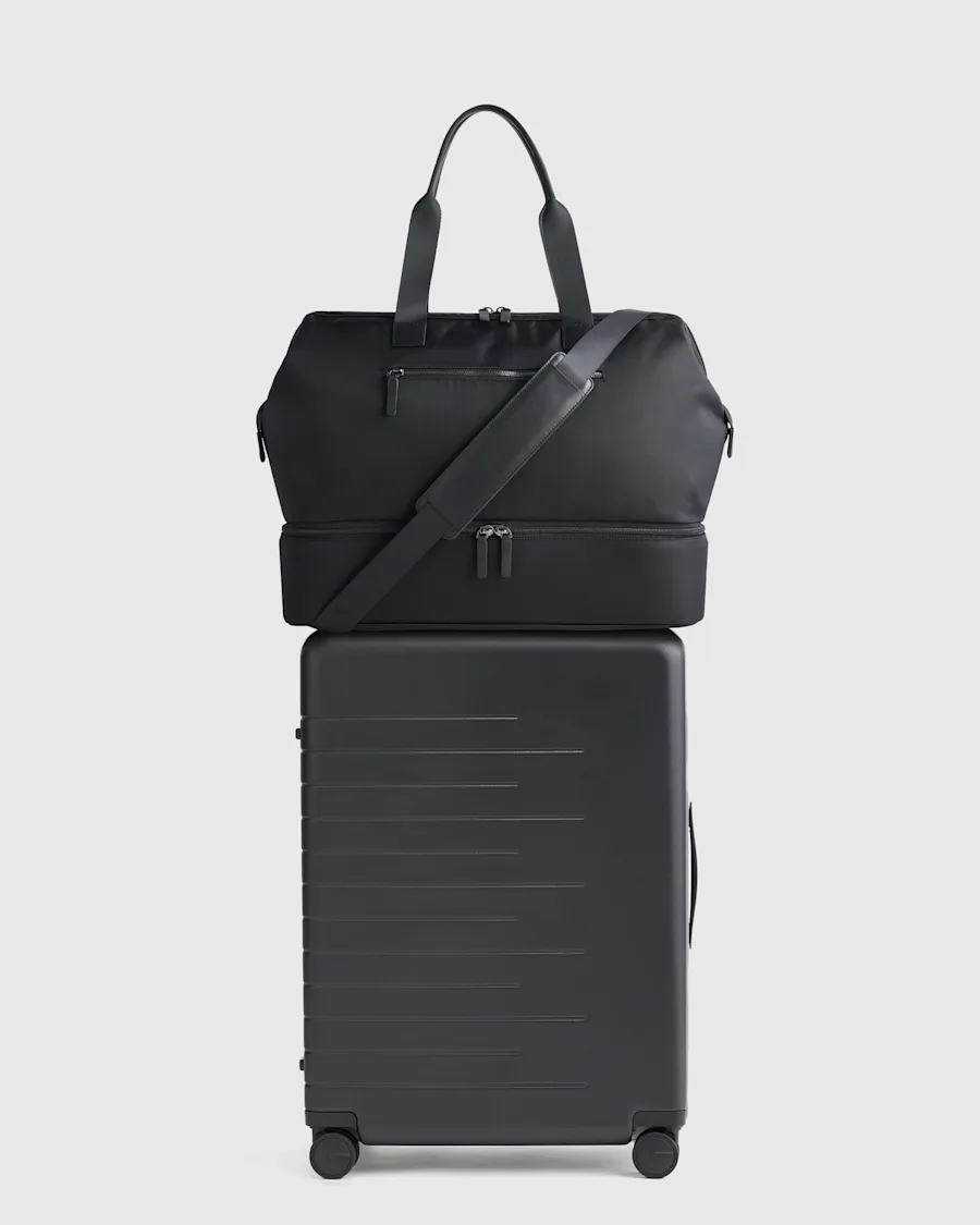 Medium check in Black