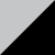 Black/Light Grey Stripe