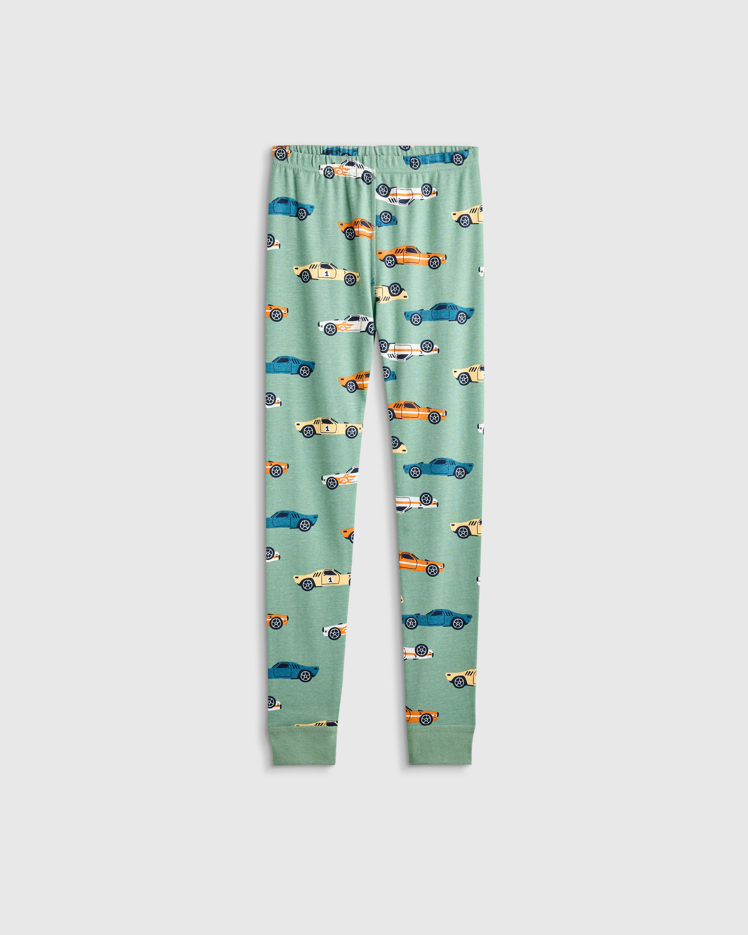 100% Organic Cotton Short Sleeve and Pant Pajama Set - thumbnail 9