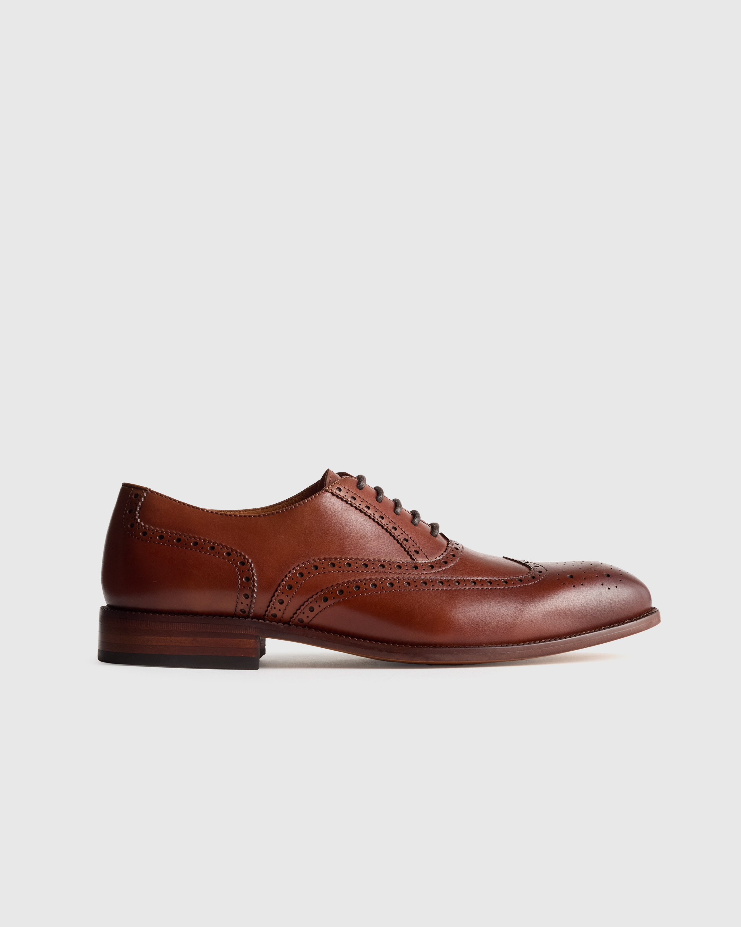 Italian Leather Wingtip Oxford