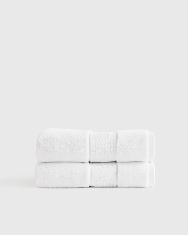 Classic Organic Turkish Cotton Hand Towel (Set of 2)