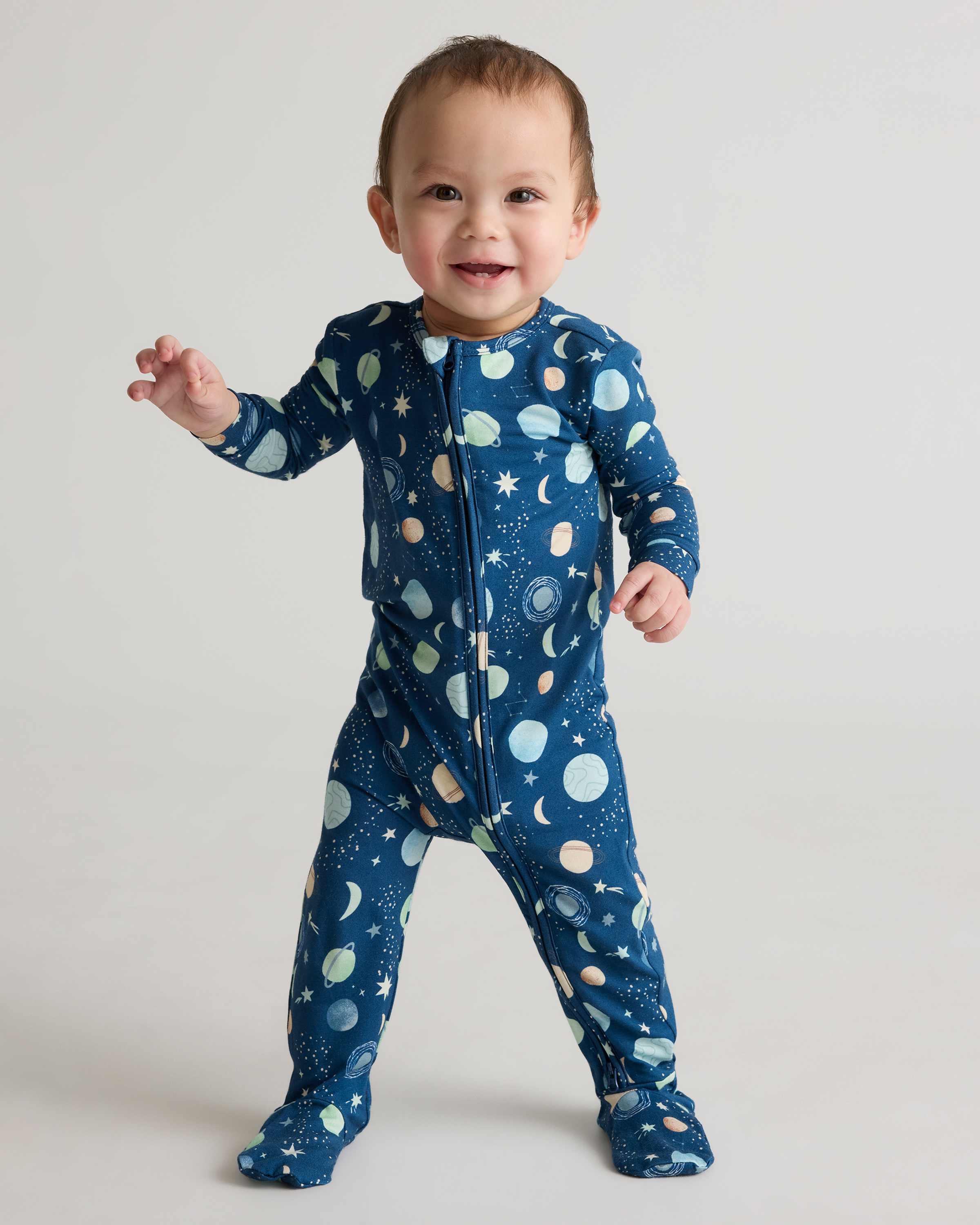 Bamboo Footie Pajama - Baby - thumbnail 2