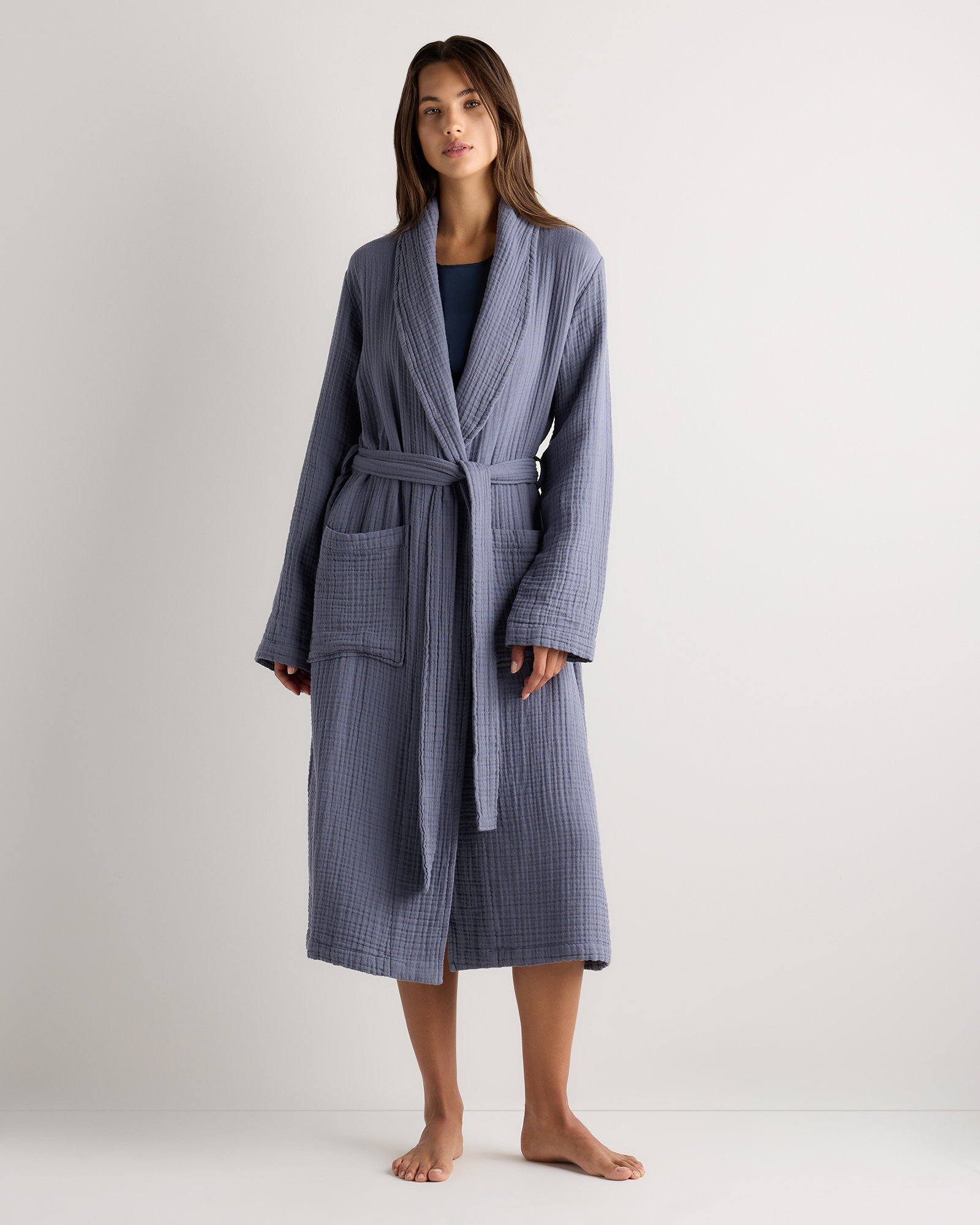 Soft Layered Turkish Cotton Robe