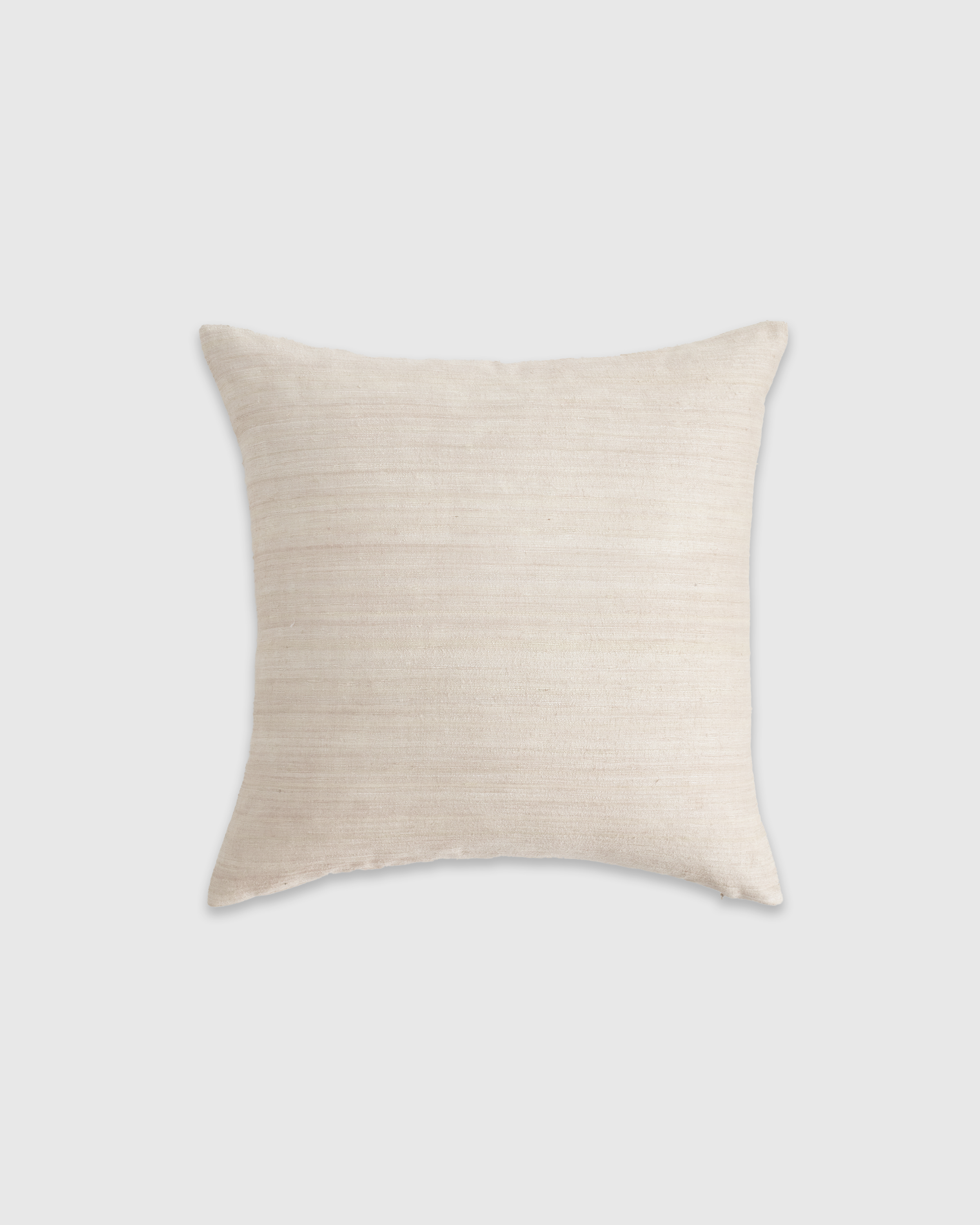 Quince Raw Silk Pillow Cover In Neutral