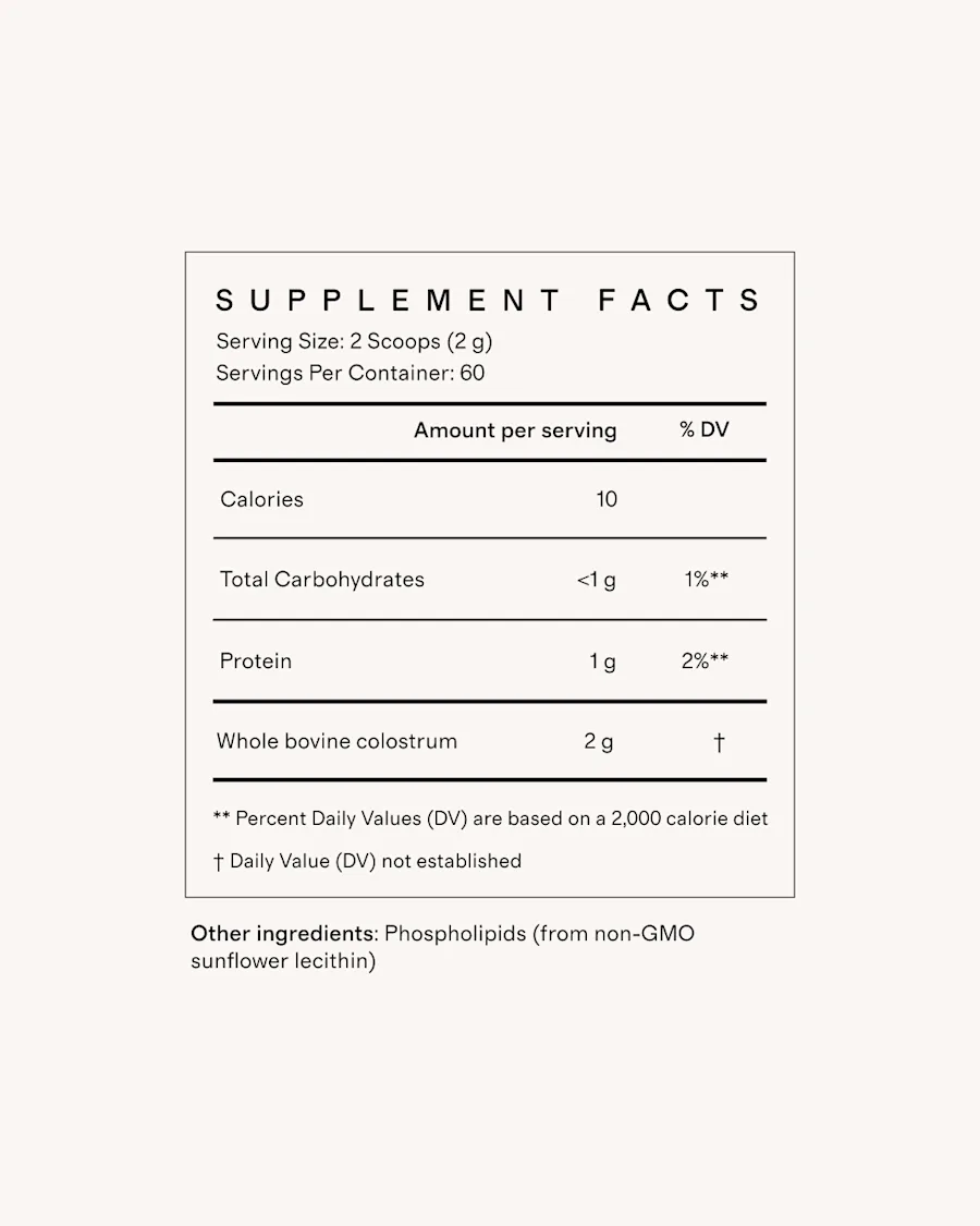 supplement facts