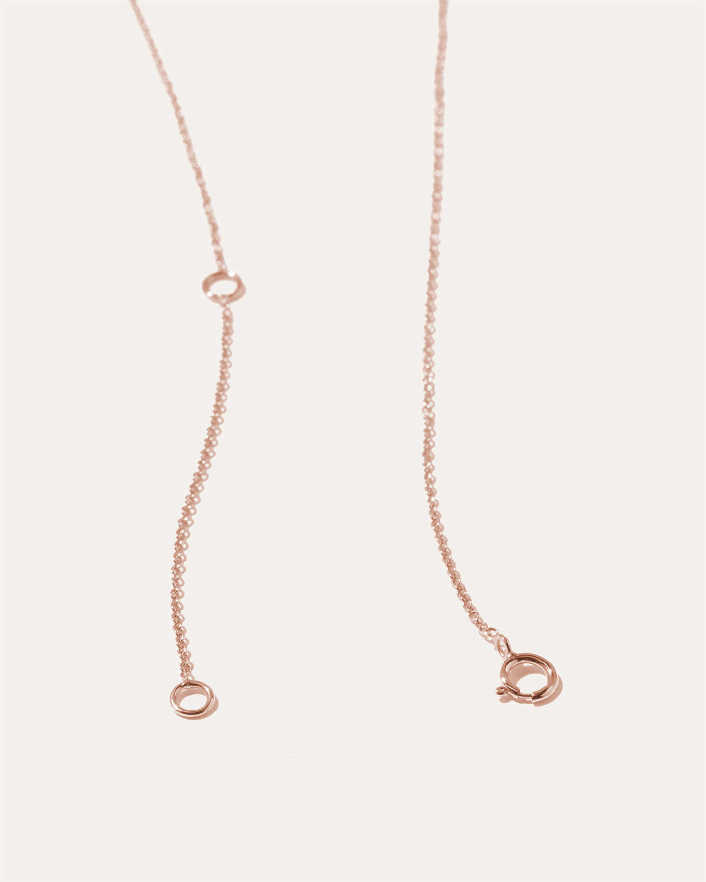 Diamond Bar Necklace - Rose Gold - 2 - Thumbnail