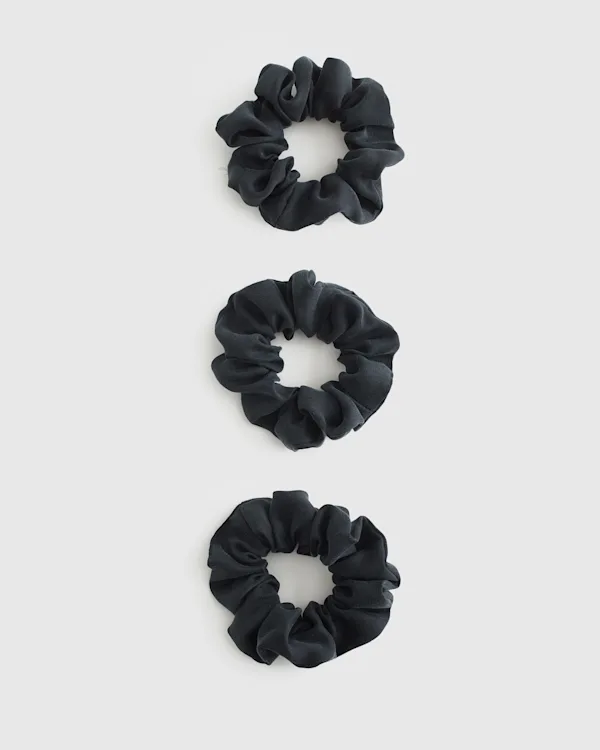 100% Washable Silk Scrunchies