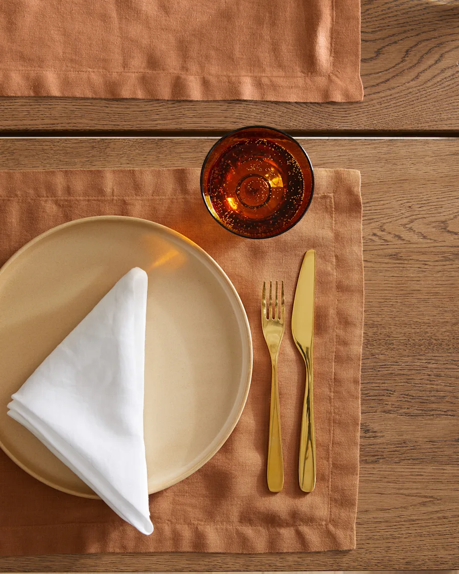 Placemats Linen Terracotta 359