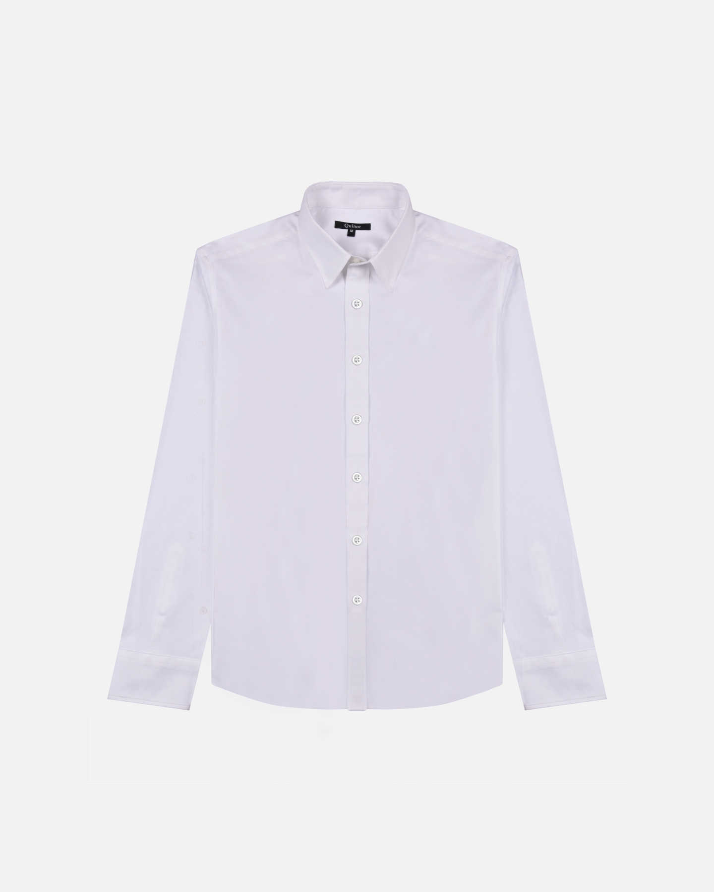  Luxe Button Down Shirt - White