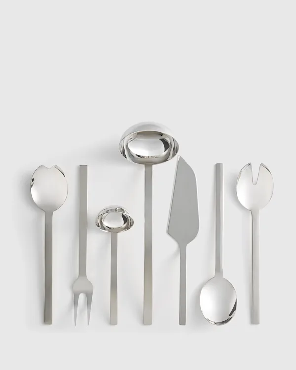 Stile 7-Pc Serving Utensil Set by Mepra