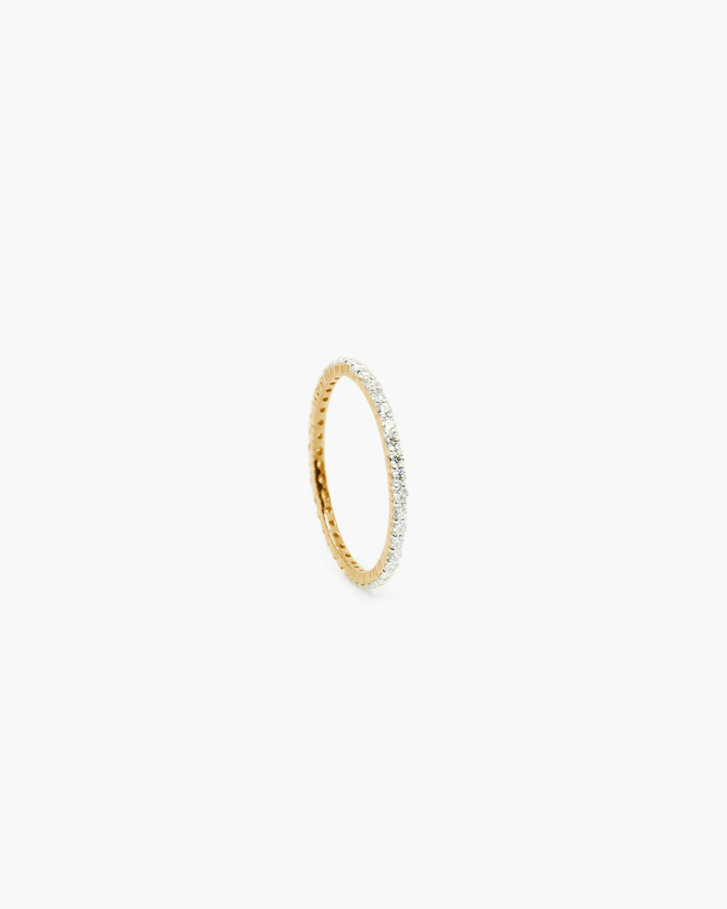 Diamond Eternity Ring - Yellow Gold