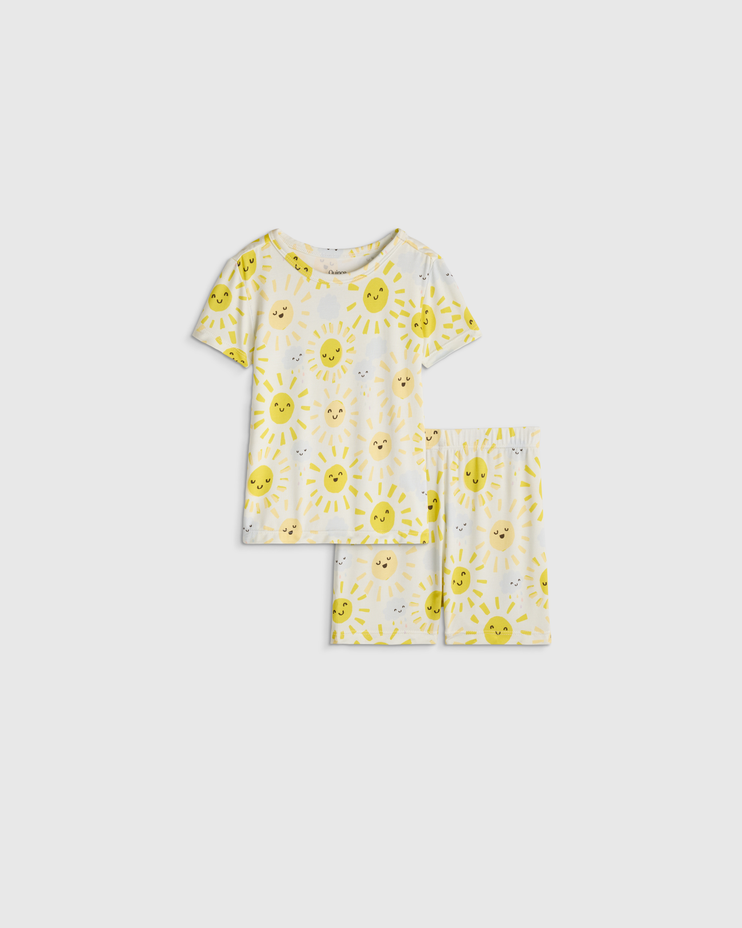 Bamboo Short Sleeve and Shorts Pajama Set - Baby - thumbnail 7