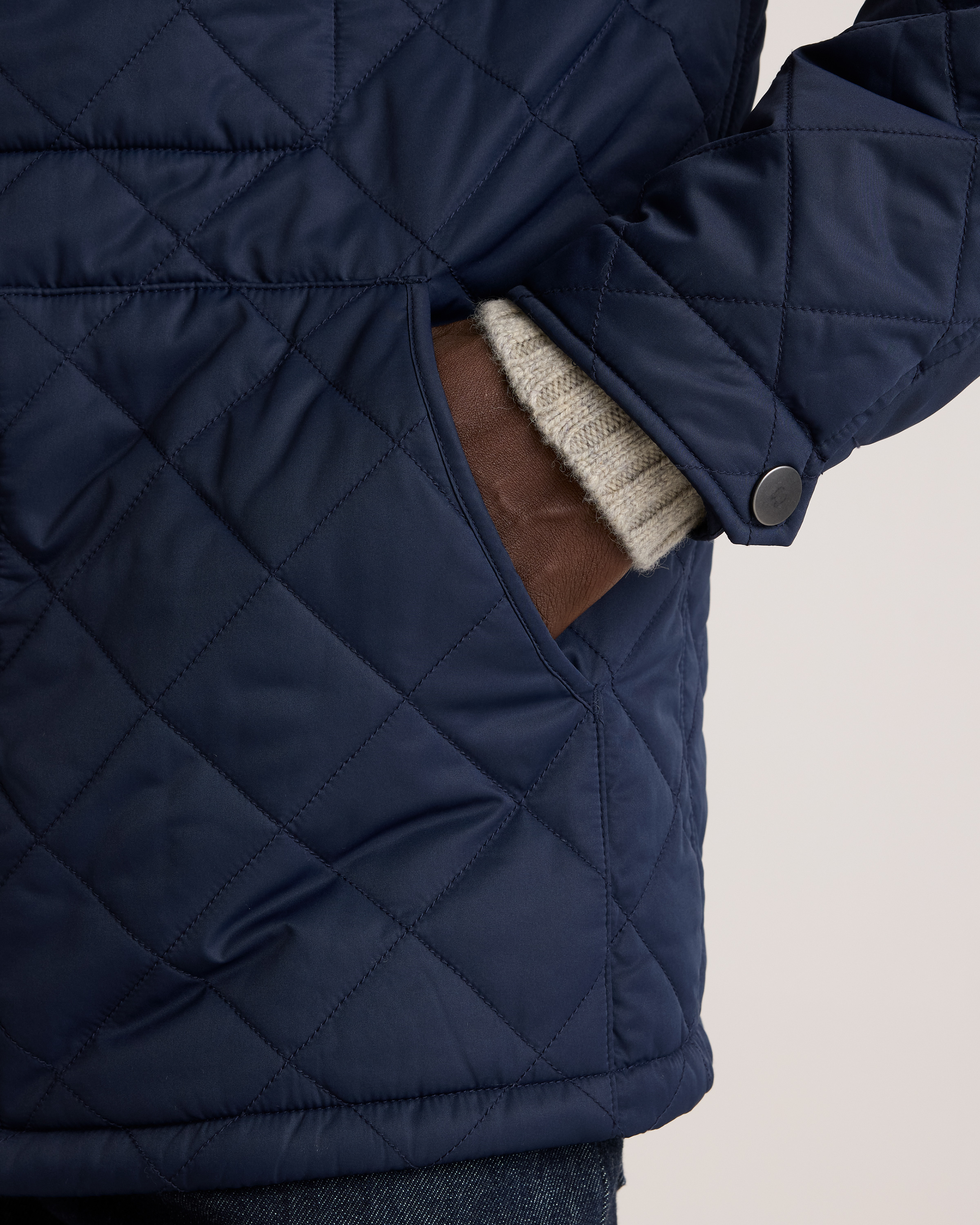 【新品】Soft Ox Utility Collarless Jacket L Buy Neutral 100% Cotton Worker Jacket from Next USA