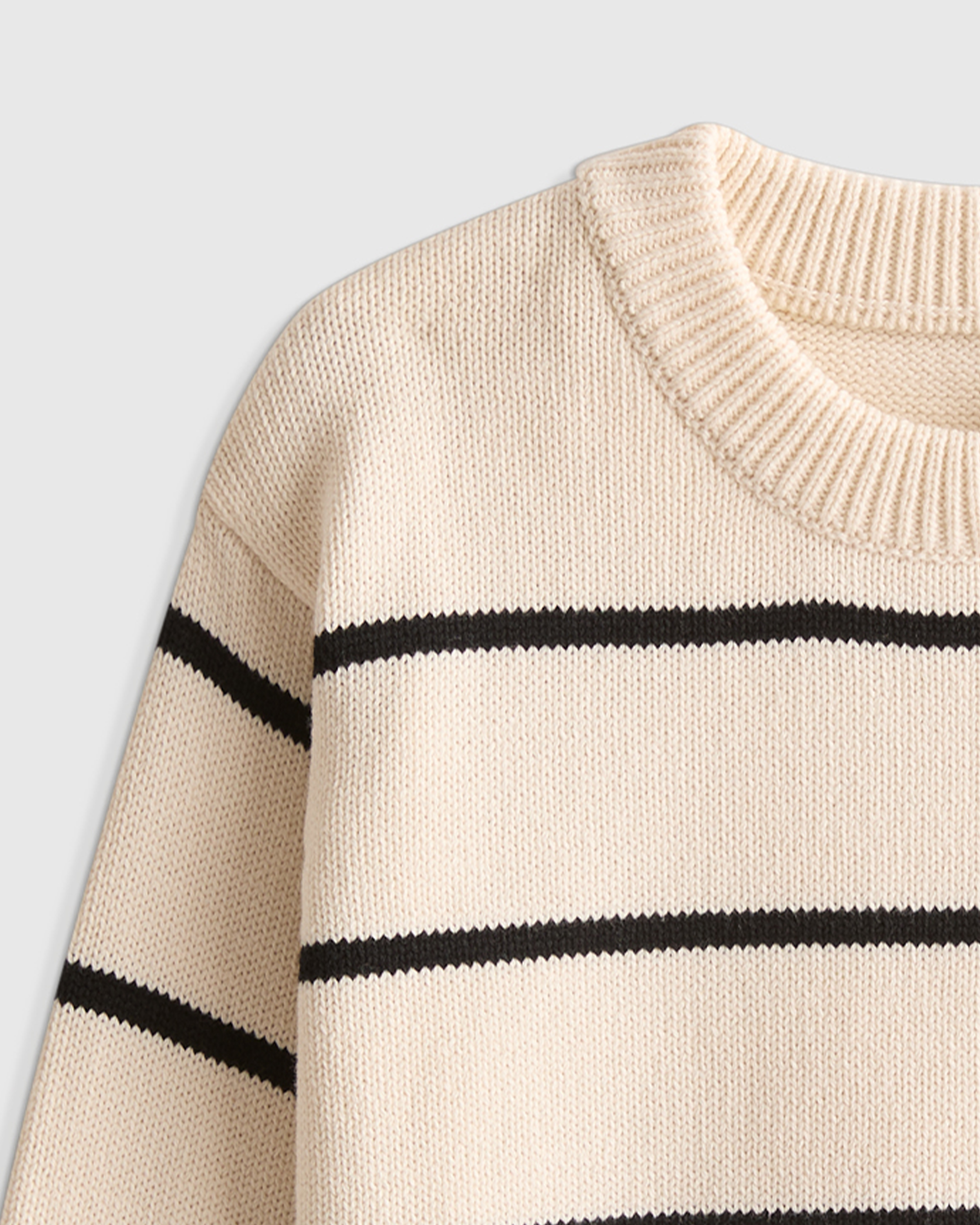 100% Organic Cotton Crewneck Sweater - thumbnail 2