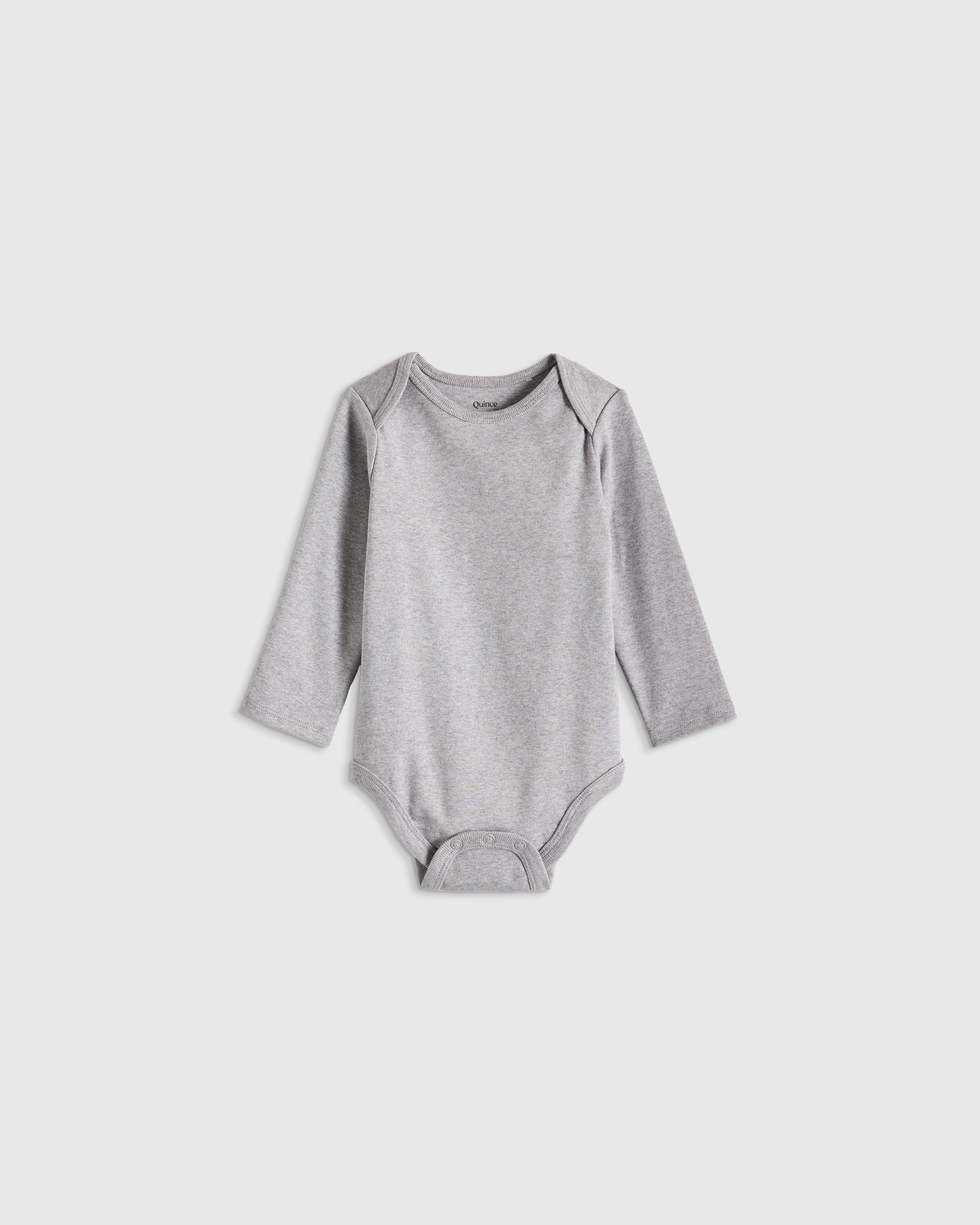 100% Organic Cotton Long Sleeve Bodysuit - Baby - thumbnail 5