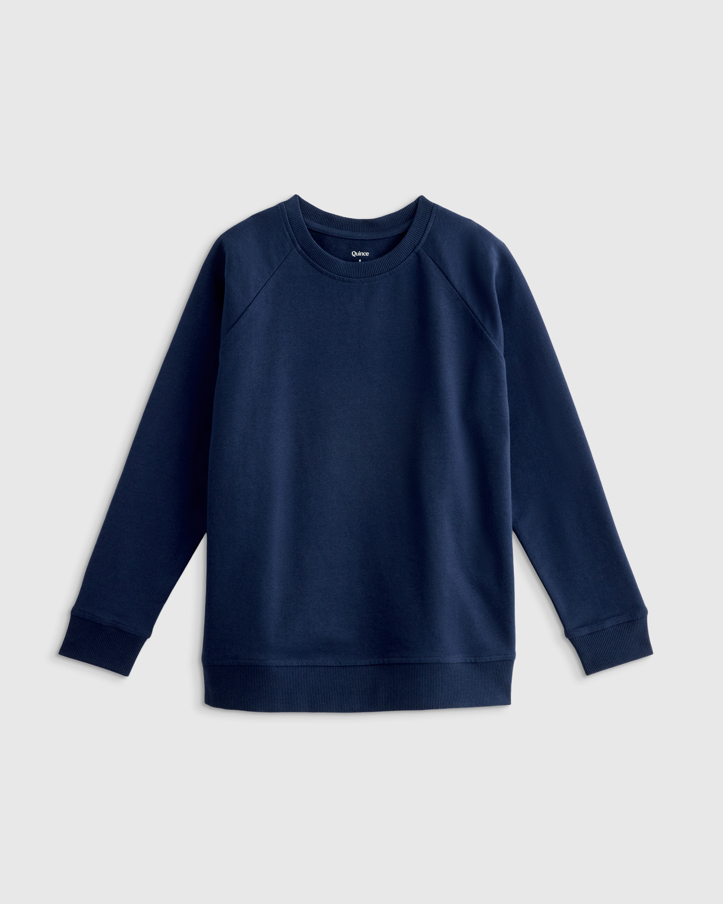 Organic Cotton French Terry Crew Neck Sweatshirt - Kid - thumbnail 7