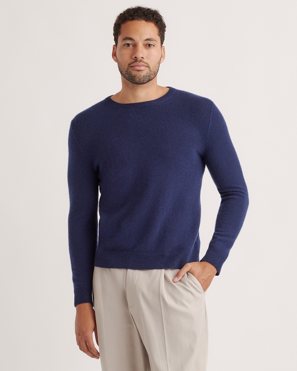 Mongolian Spring Cashmere Crewneck Sweater