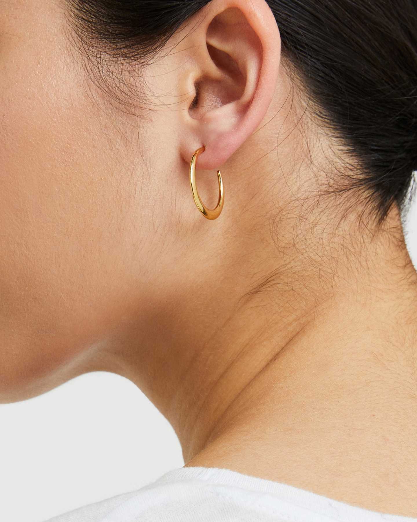 Pair With - Dress Up Hoops - Gold Vermeil