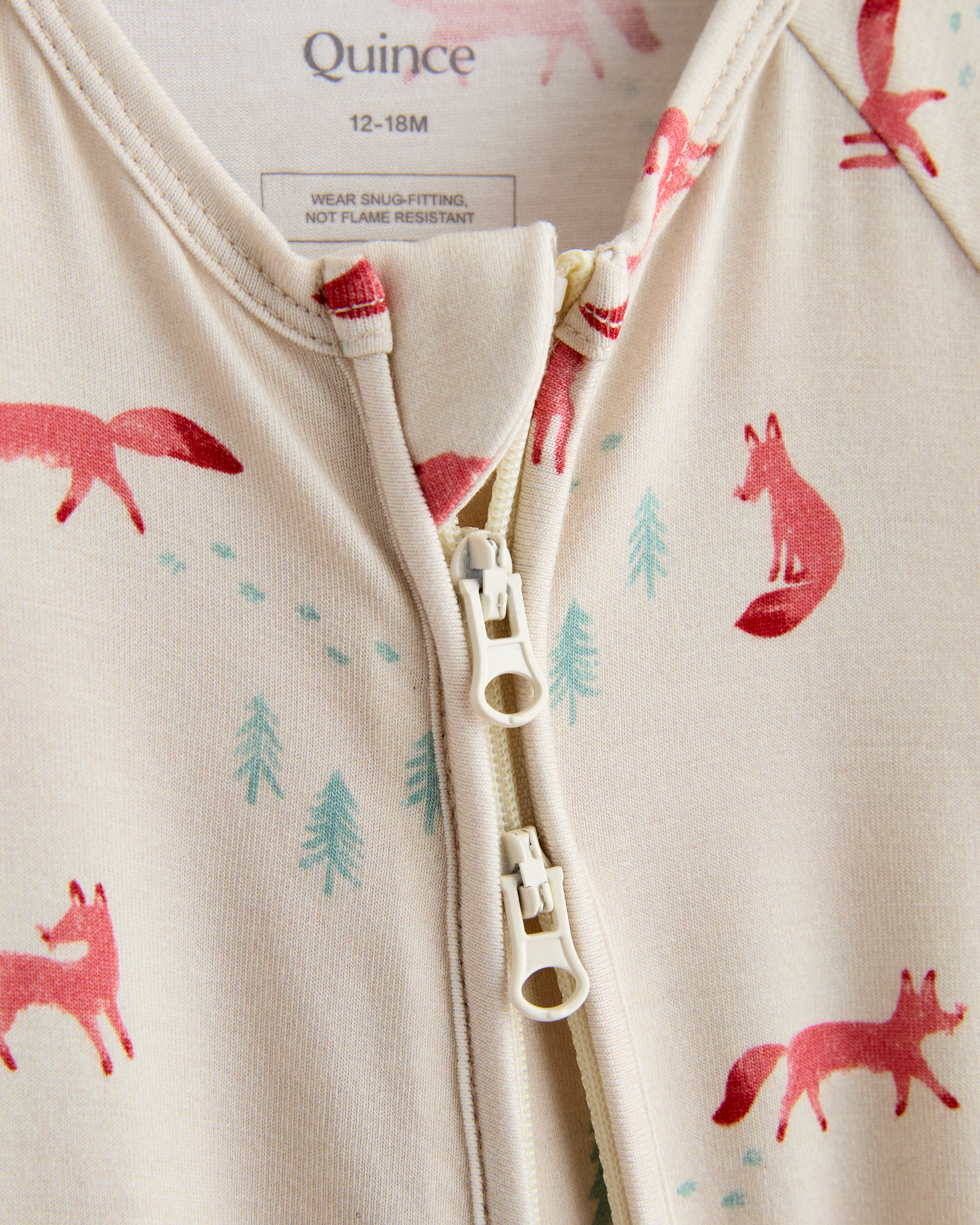 Bamboo Shortie Onesie Pajama - Baby - thumbnail 6
