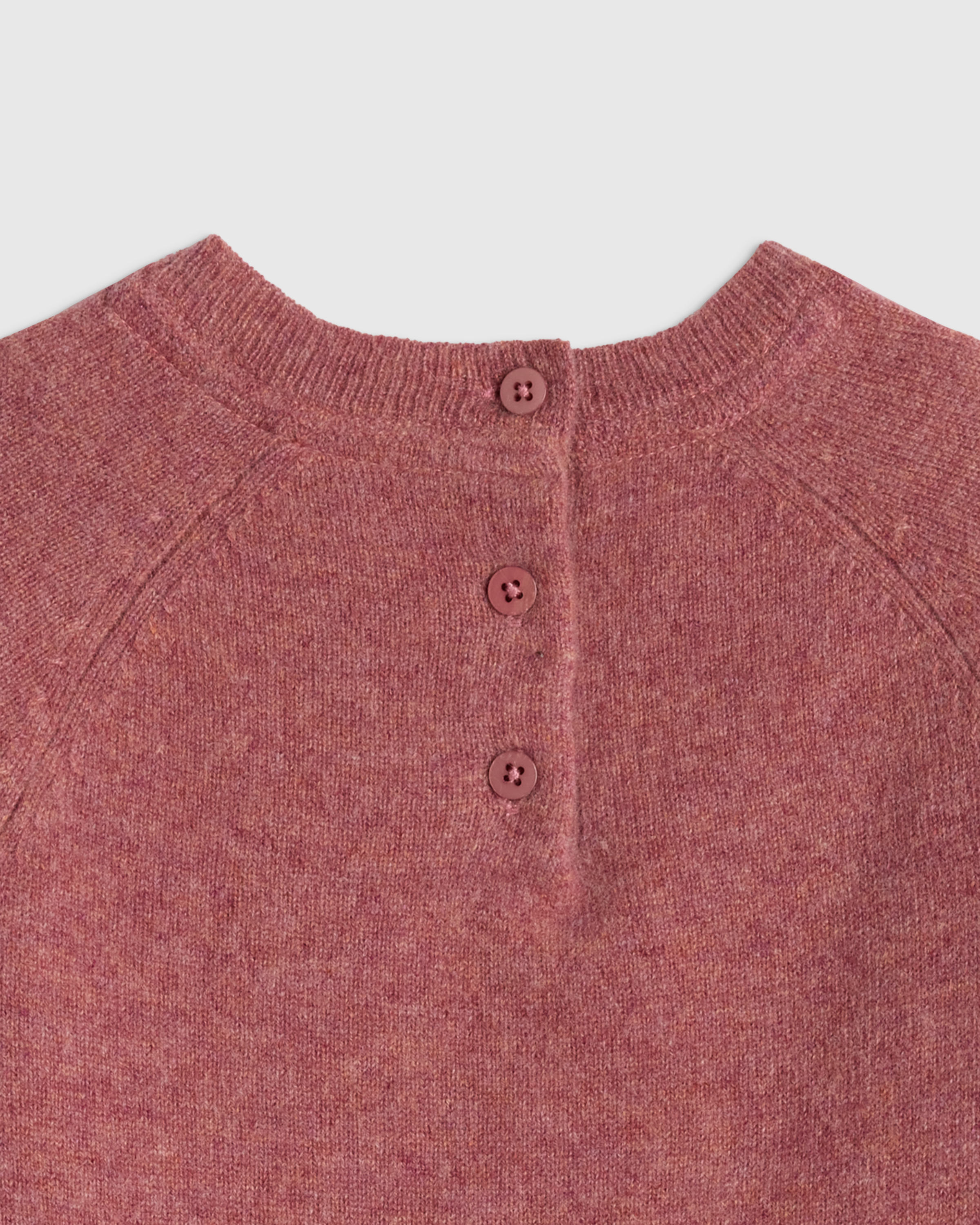 Mongolian Cashmere Crewneck Sweater - Baby - thumbnail 7