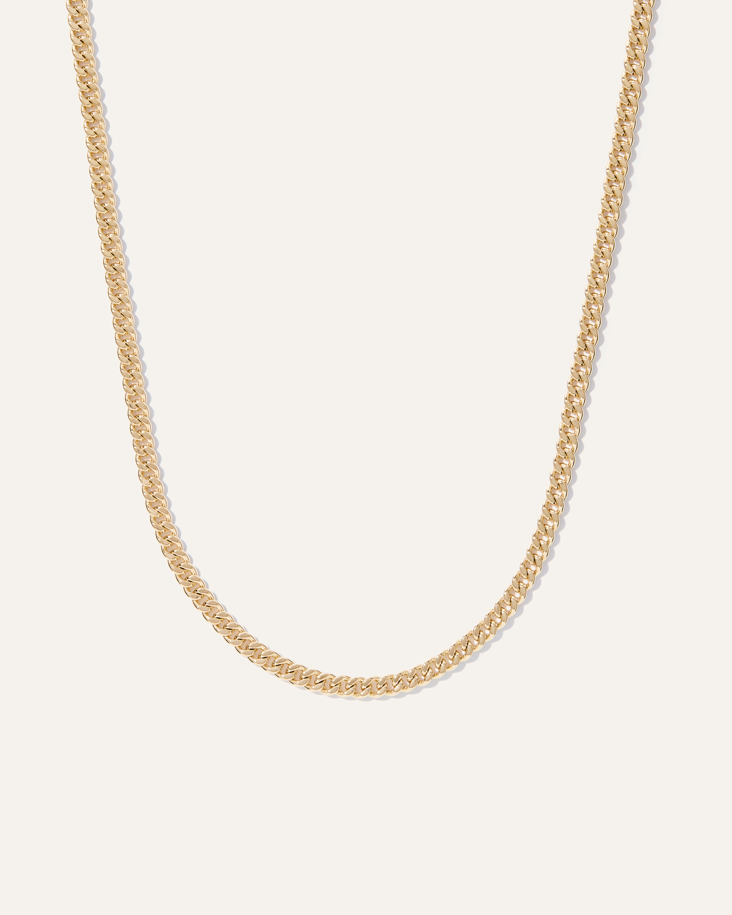 Cuban Curb Chain Necklace